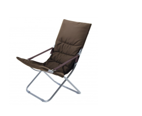 VERDELOOK Poltrona Sdraio Prendisole Maiorca 84x60x92 cm, Marrone, Giardino Esterni