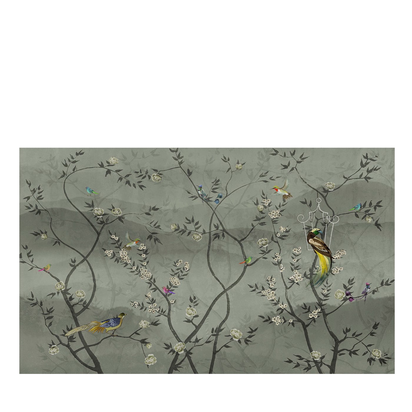 Carta da parati giardino orientale