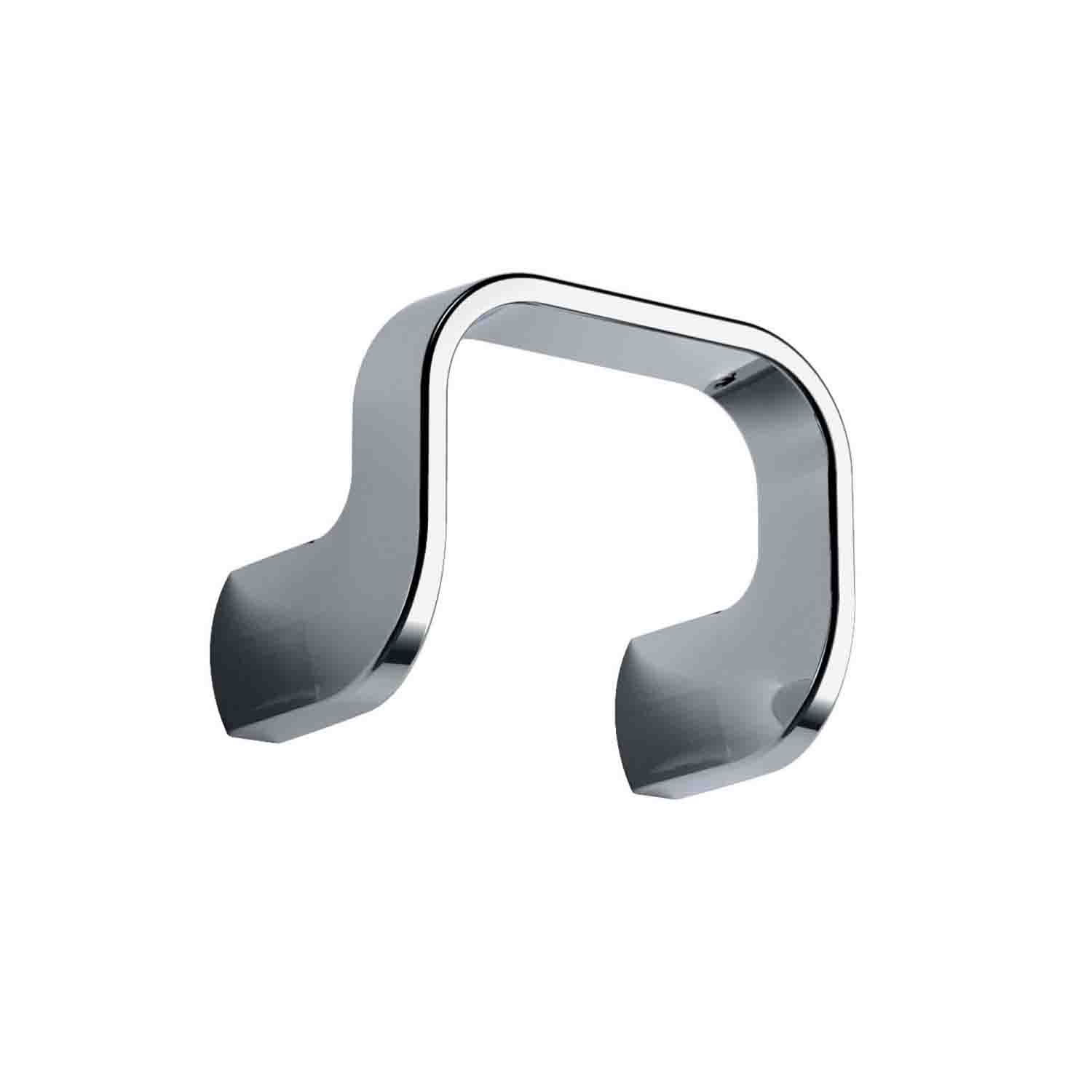 Appenditutto ad anello in ottone cromato collezione Trenta di Colombo Design