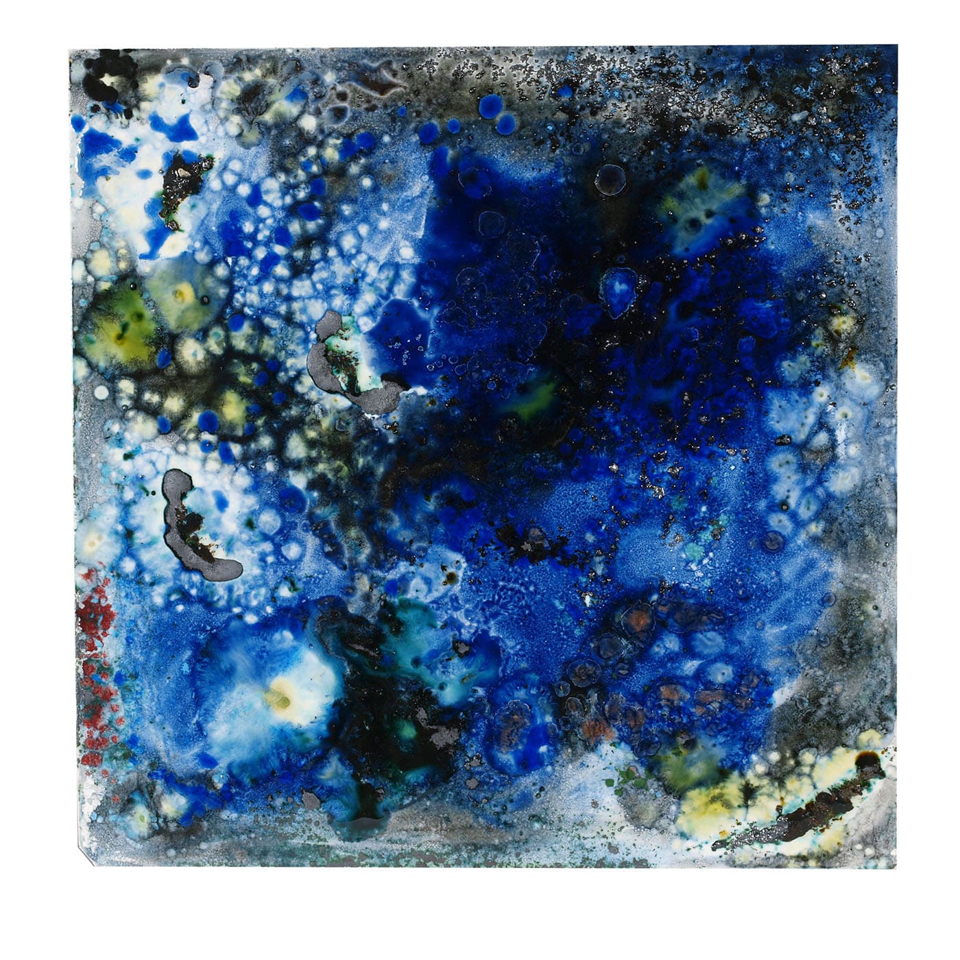 Avvistamenti Lunari - Pannello decorativo in ceramica 2019 di Ennio Nonni