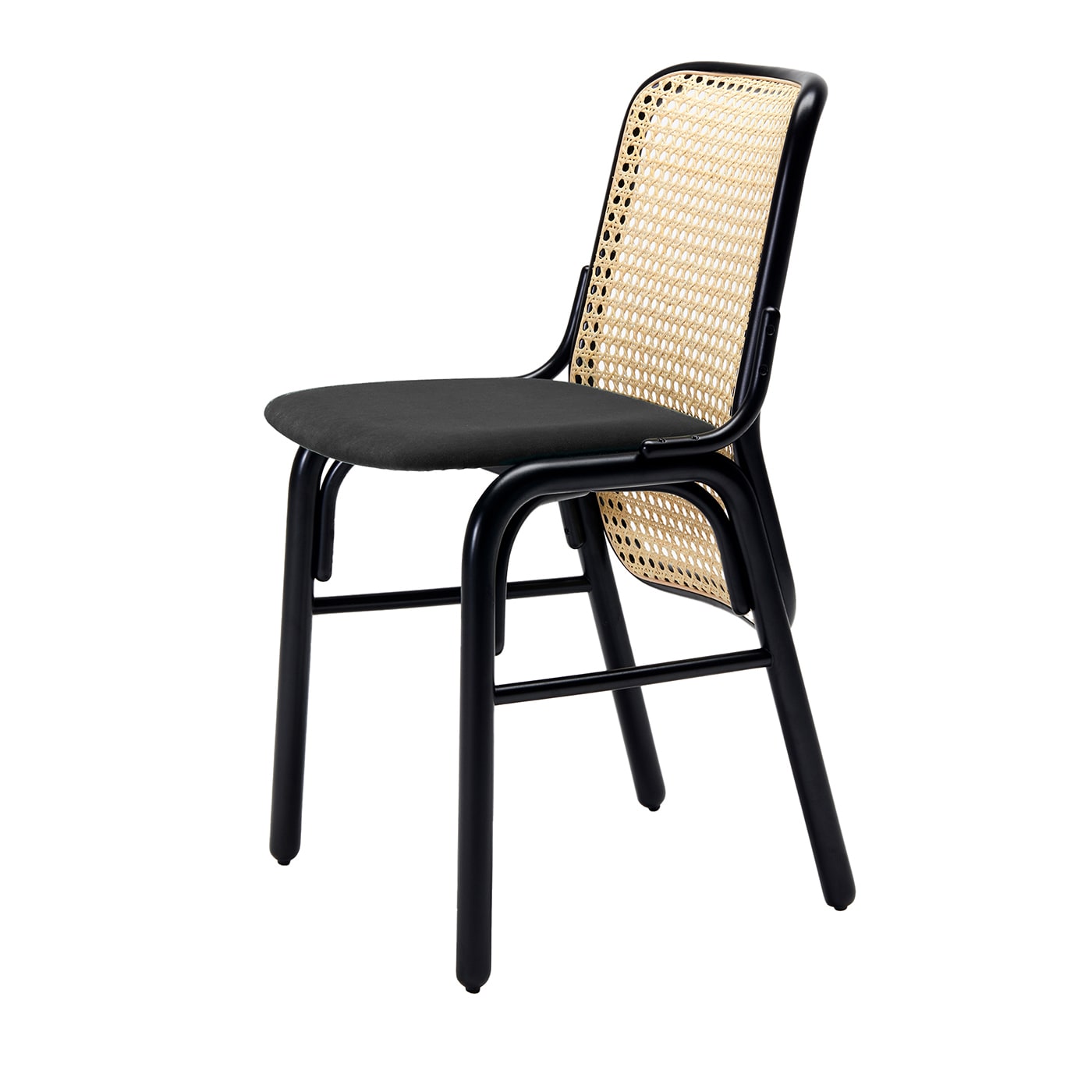 Frantz 985 Black Chair di Gil Sheffi & Yoav Avinoam - Collezione Tekhne