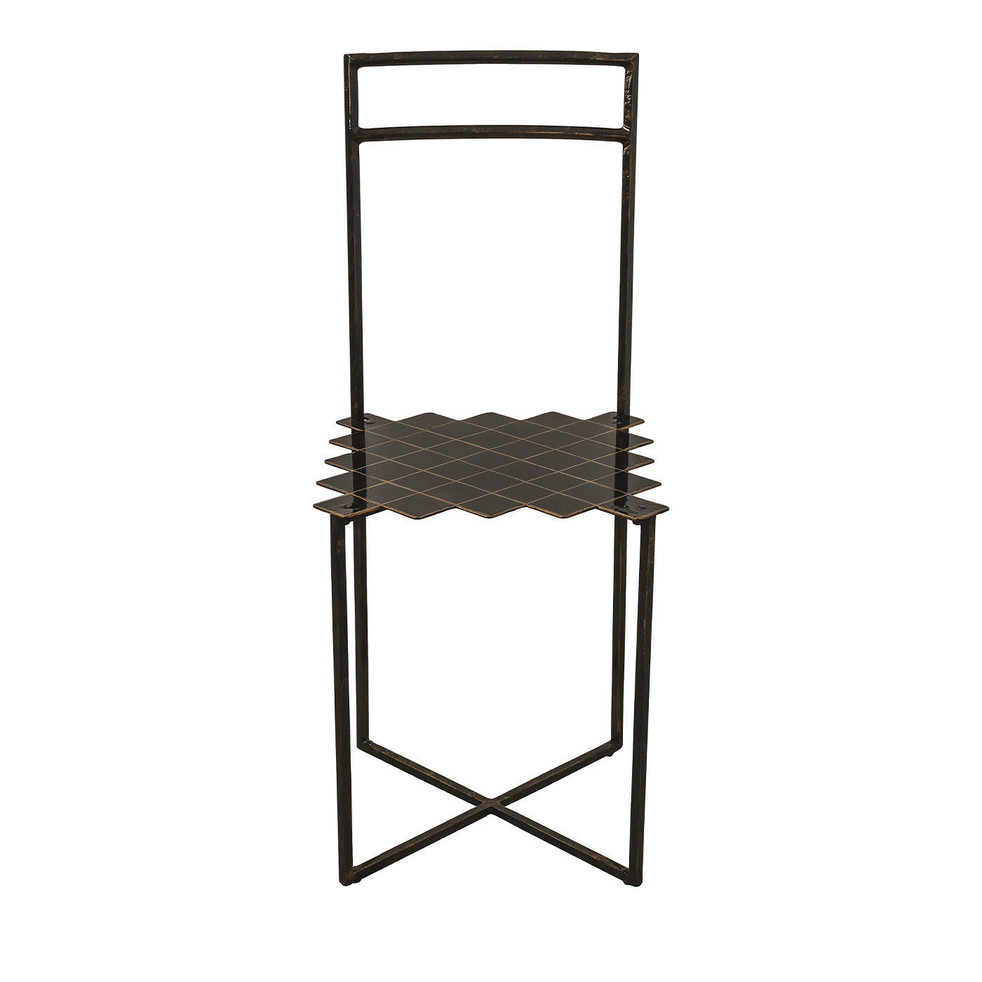 Sedia Sa Rosa in metallo