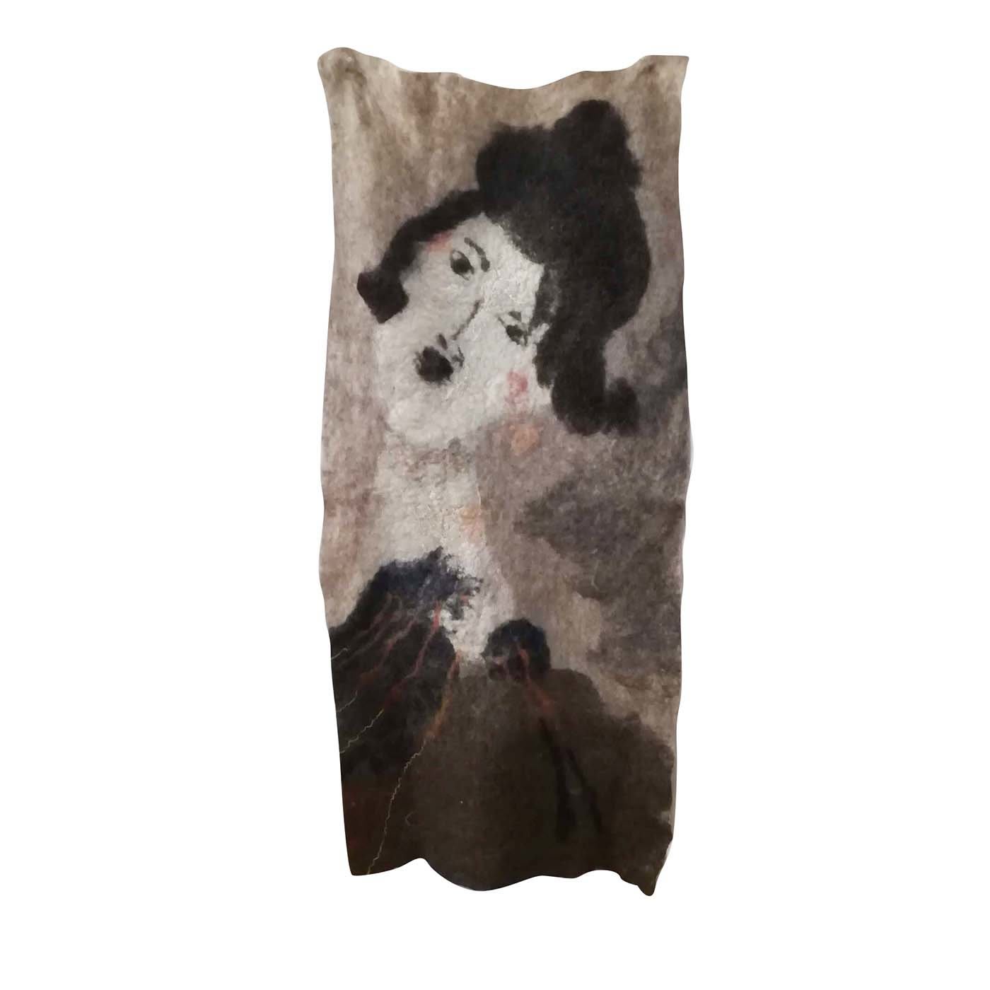 Arazzo Donna nel vento