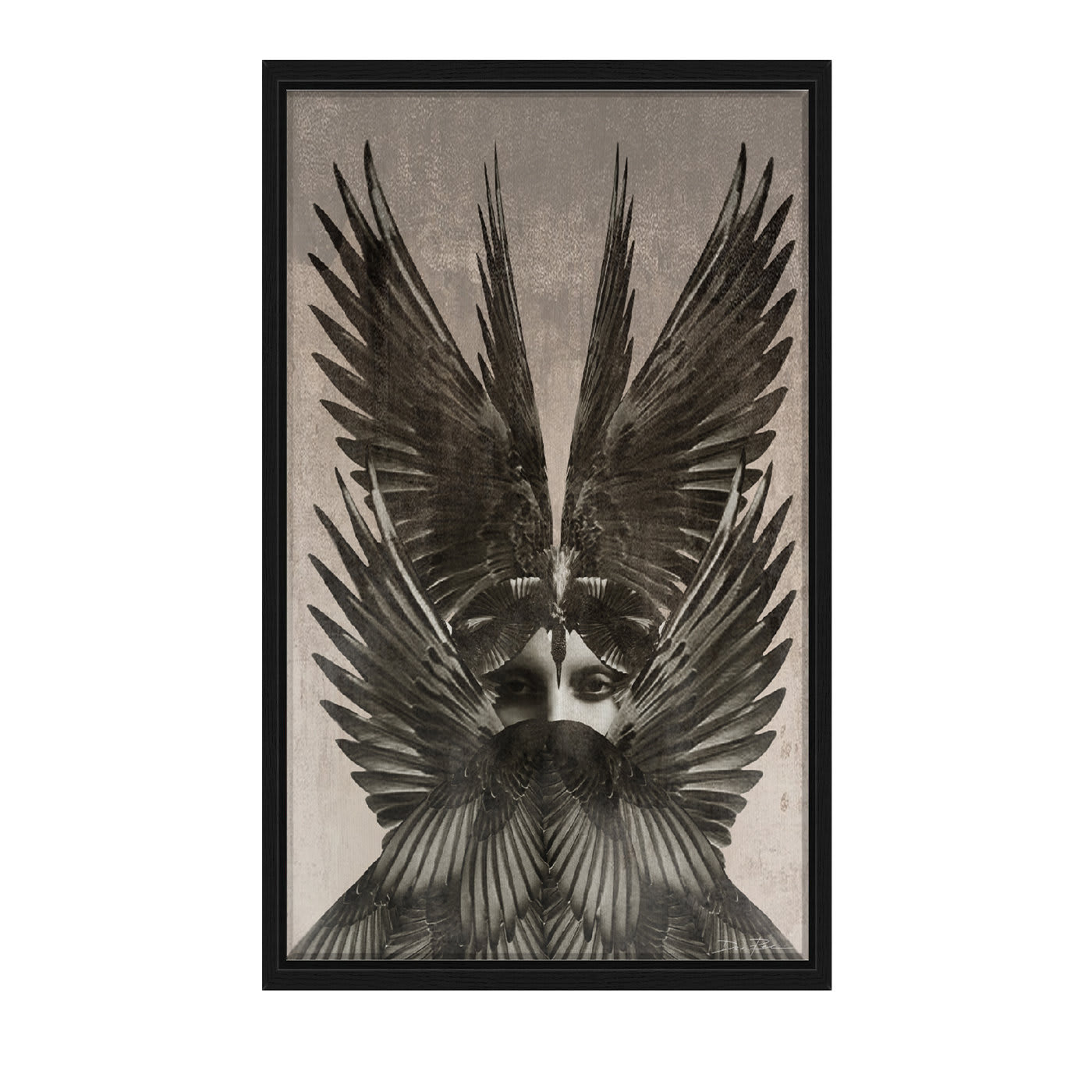 Pittura digitale in maschera