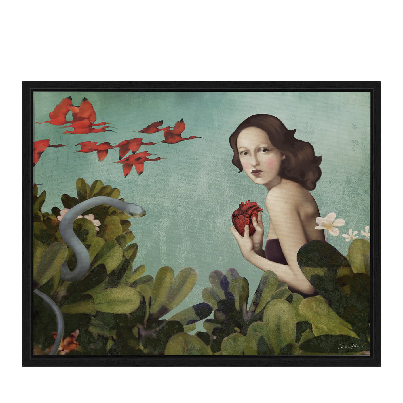 Nel giardino del bene e del male Pittura digitale