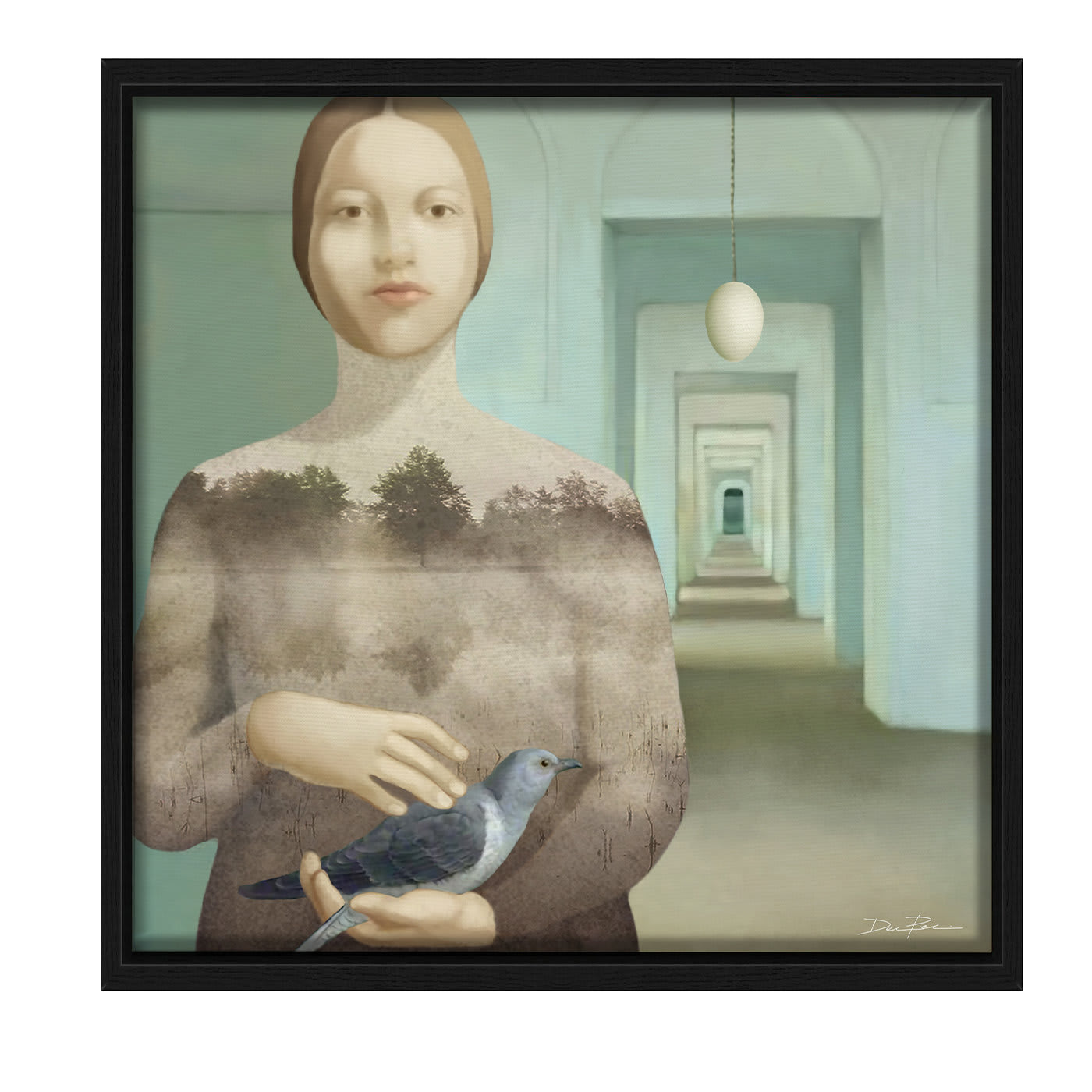 Ovum in Fabula Pittura digitale