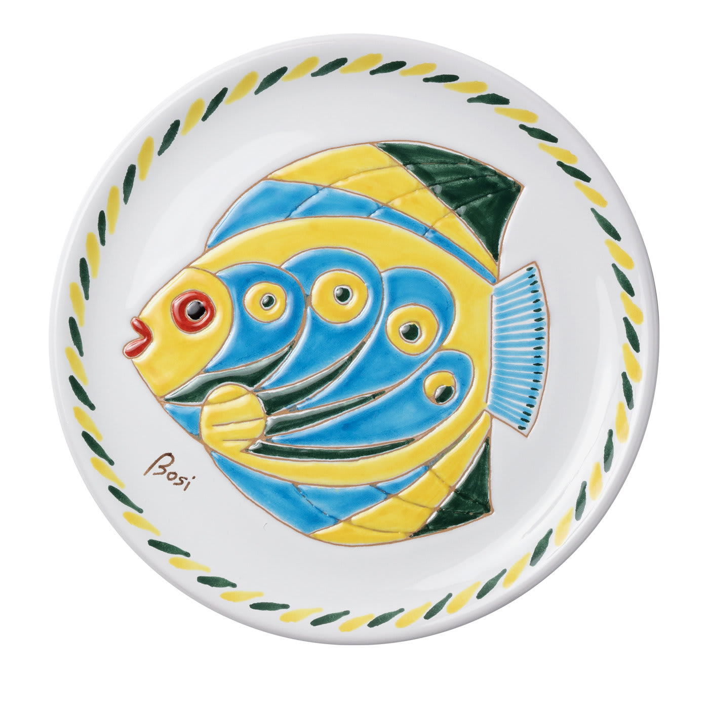 Piatto I Pesci #5 di Giorgio Bosi