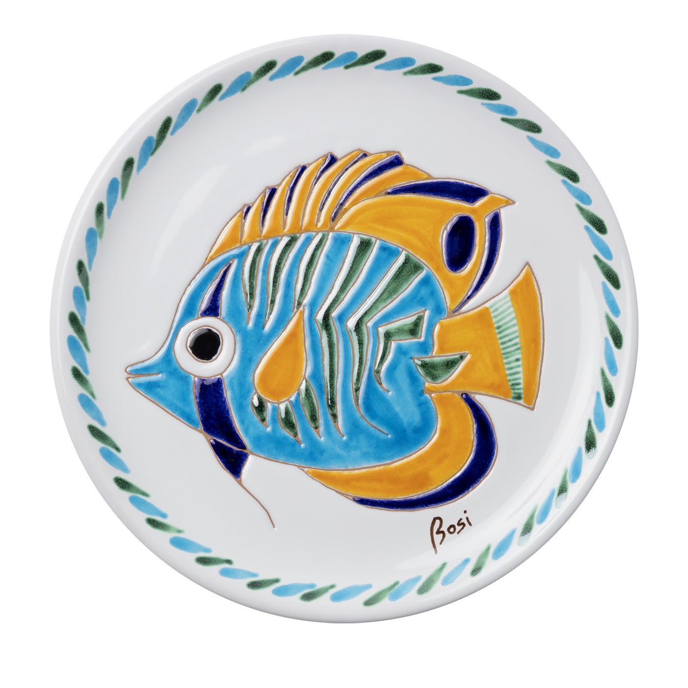 Piatto I Pesci #4 di Giorgio Bosi