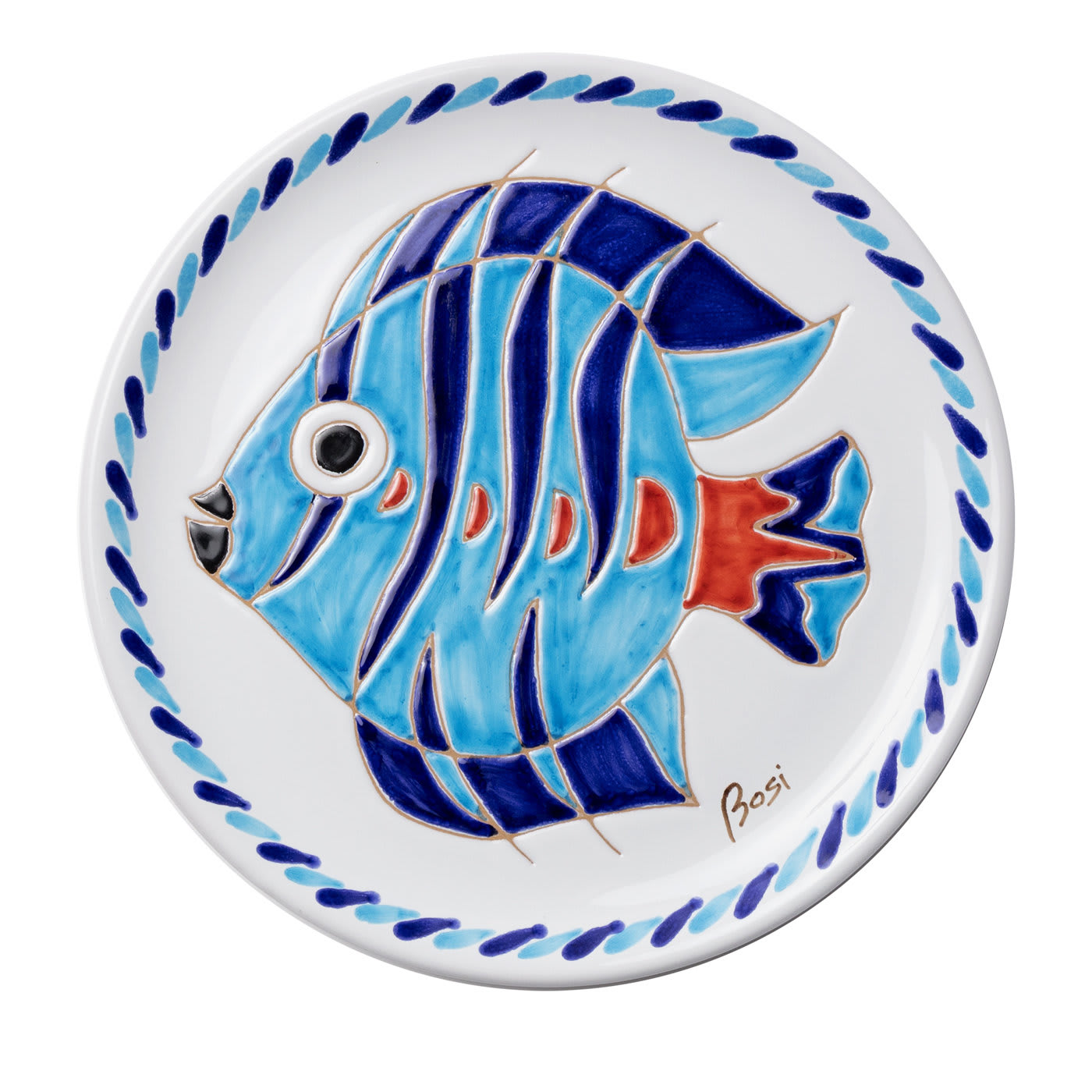 Piatto I Pesci #1 di Giorgio Bosi