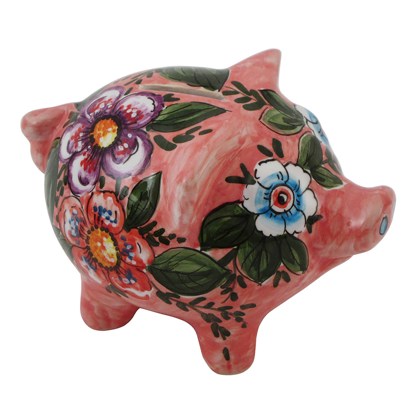 Piccolo salvadanaio rosa