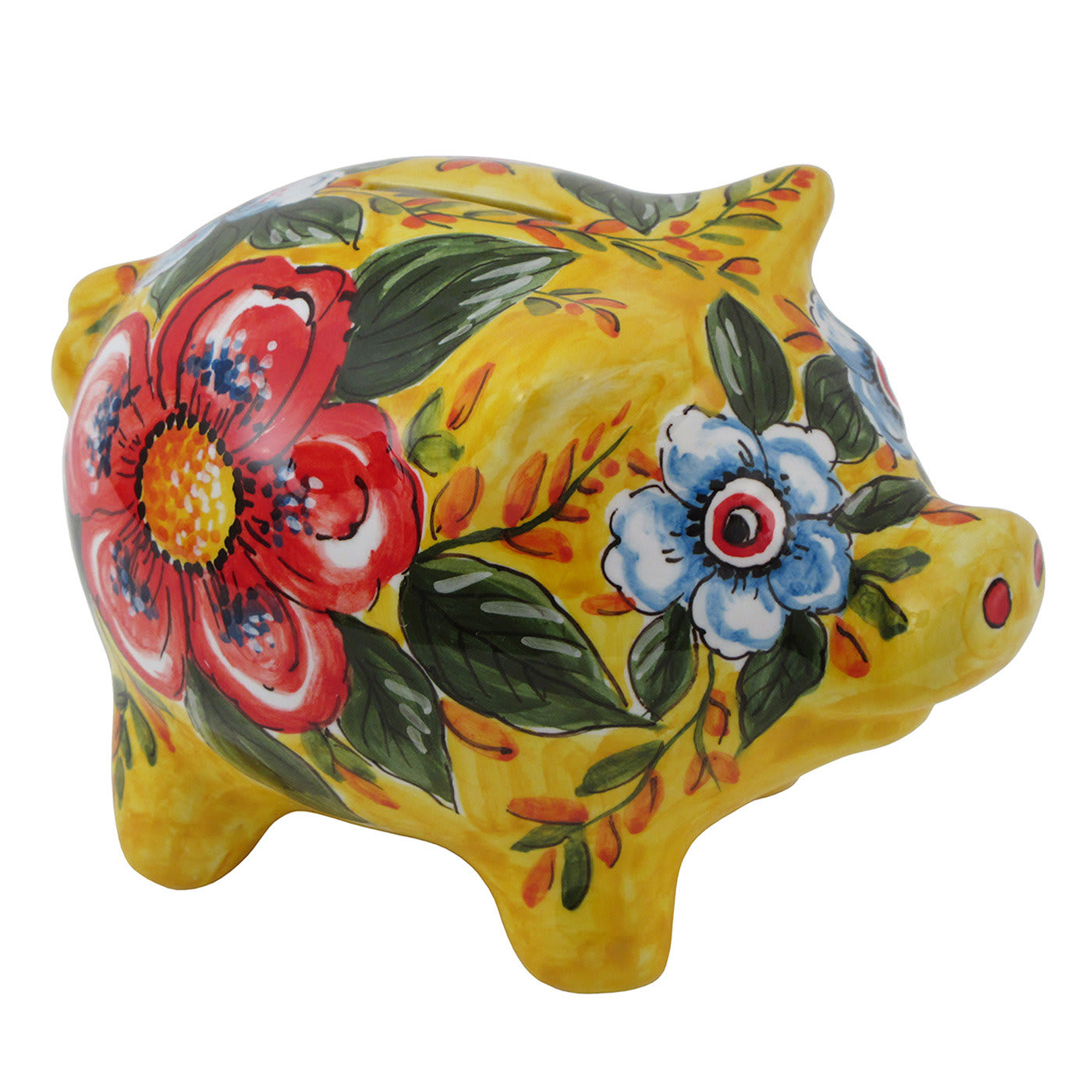 Grande salvadanaio giallo