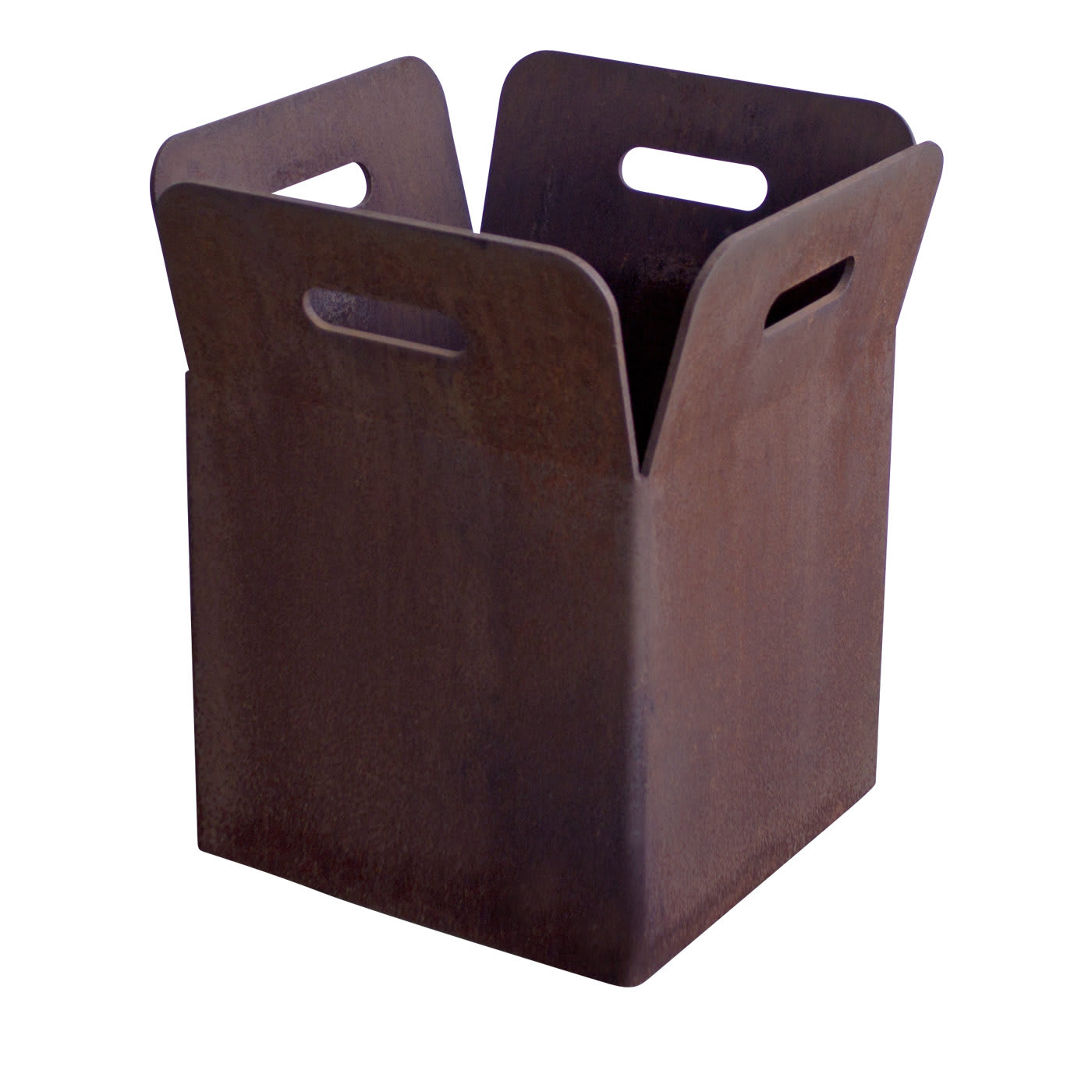 11.2 Portavaso in acciaio corten