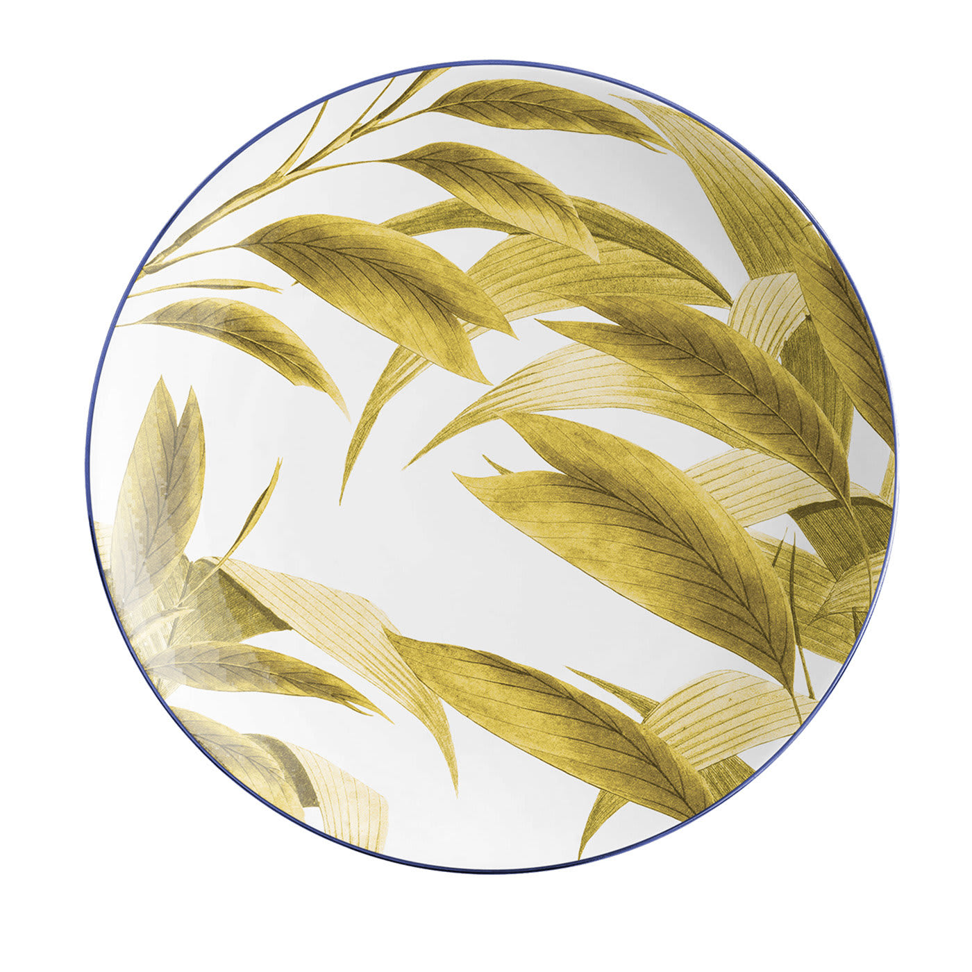 Set di 2 piatti da pane in porcellana Las Palmas con foglie di palma #6