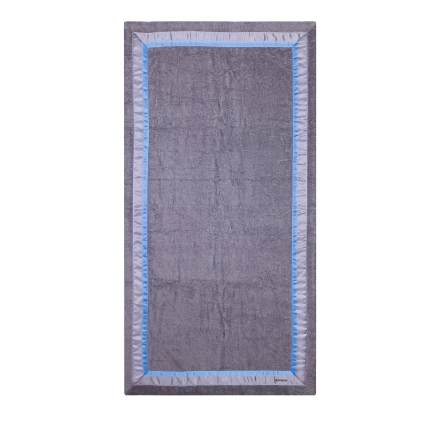 Asciugamano da spiaggia grigio-blu