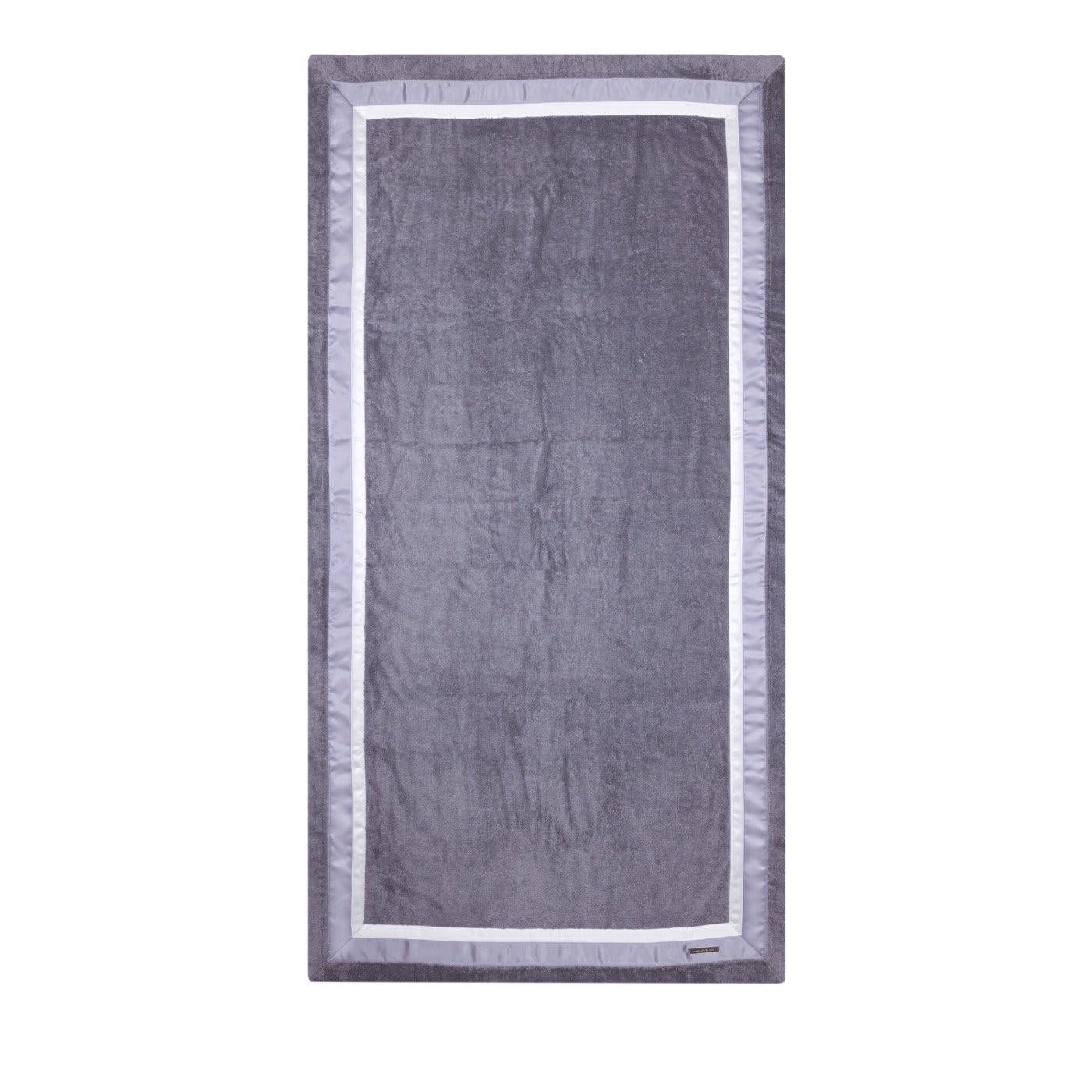 Asciugamano da spiaggia grigio