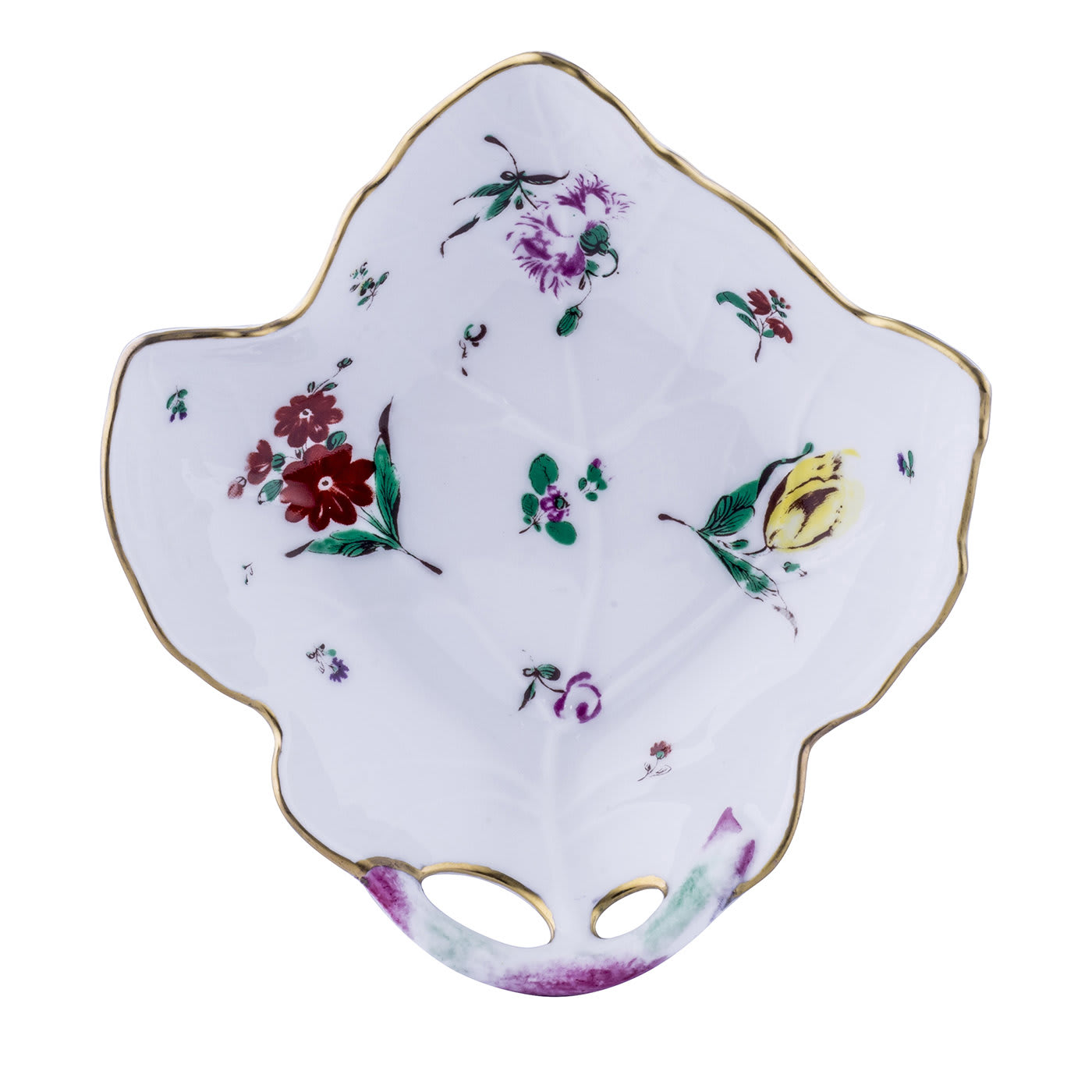 Ciotola per gelato floreale Foglia Da Sorbeto