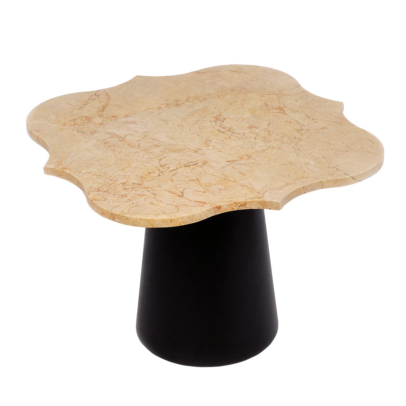 Tavolino Borromeo 70 Fantasy oro e nero di Salvatore Spataro