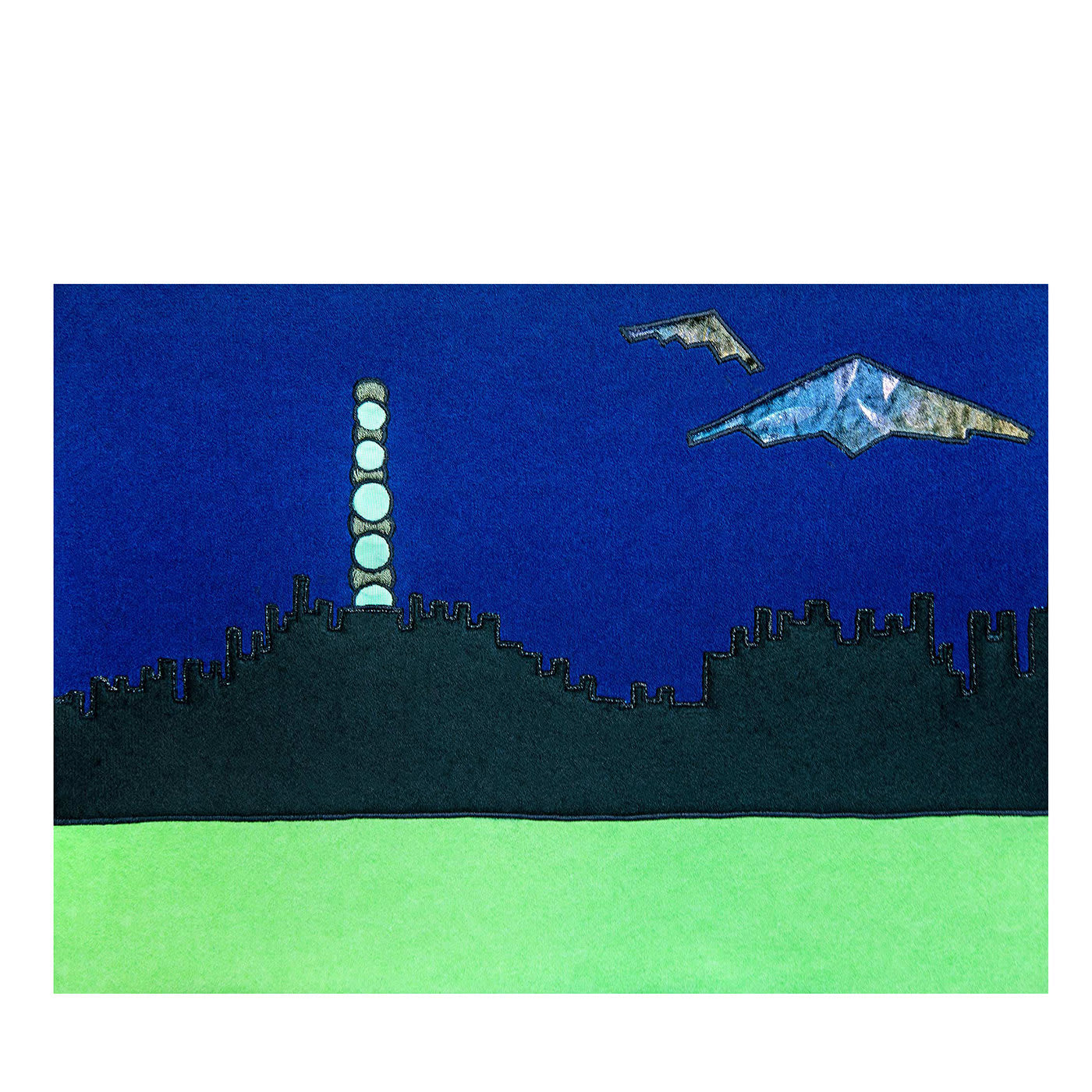 Visione Di Città Future Tapestry #1