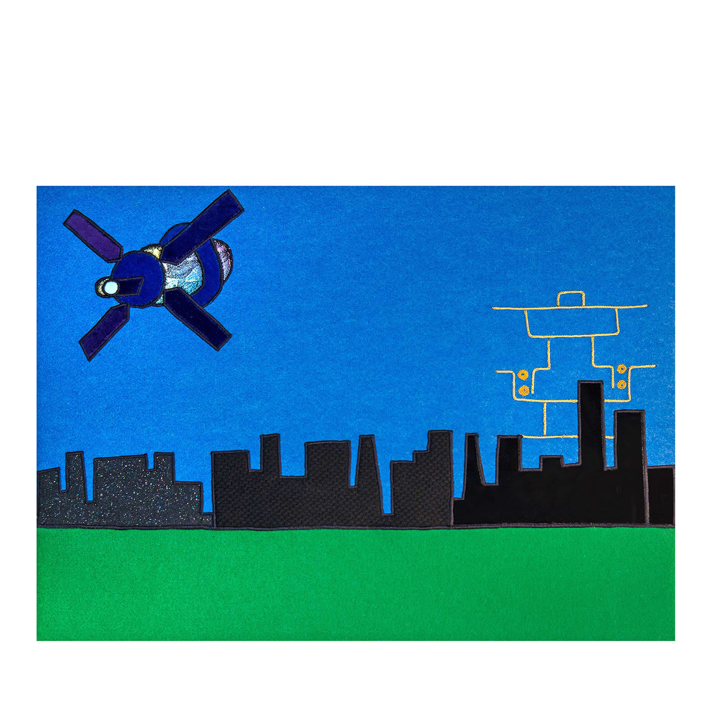 Visione Di Città Future Tapestry #3