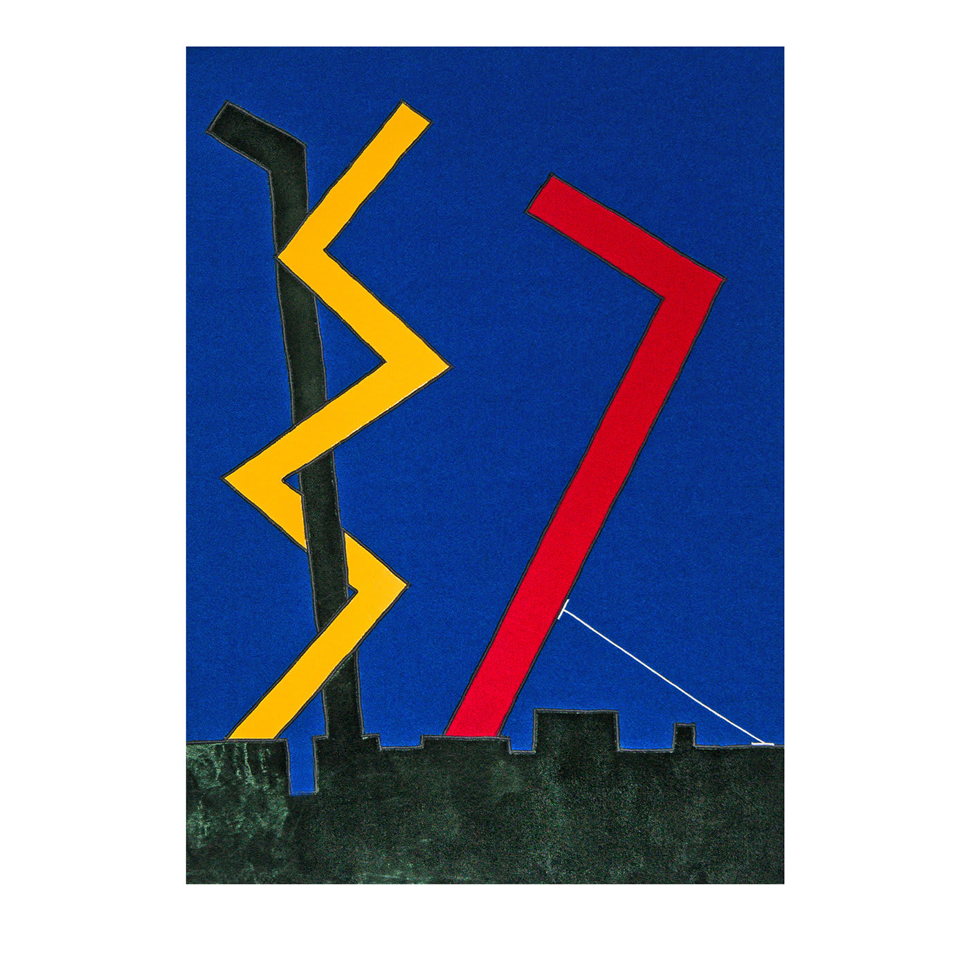 Visione Di Città Future Tapestry #19