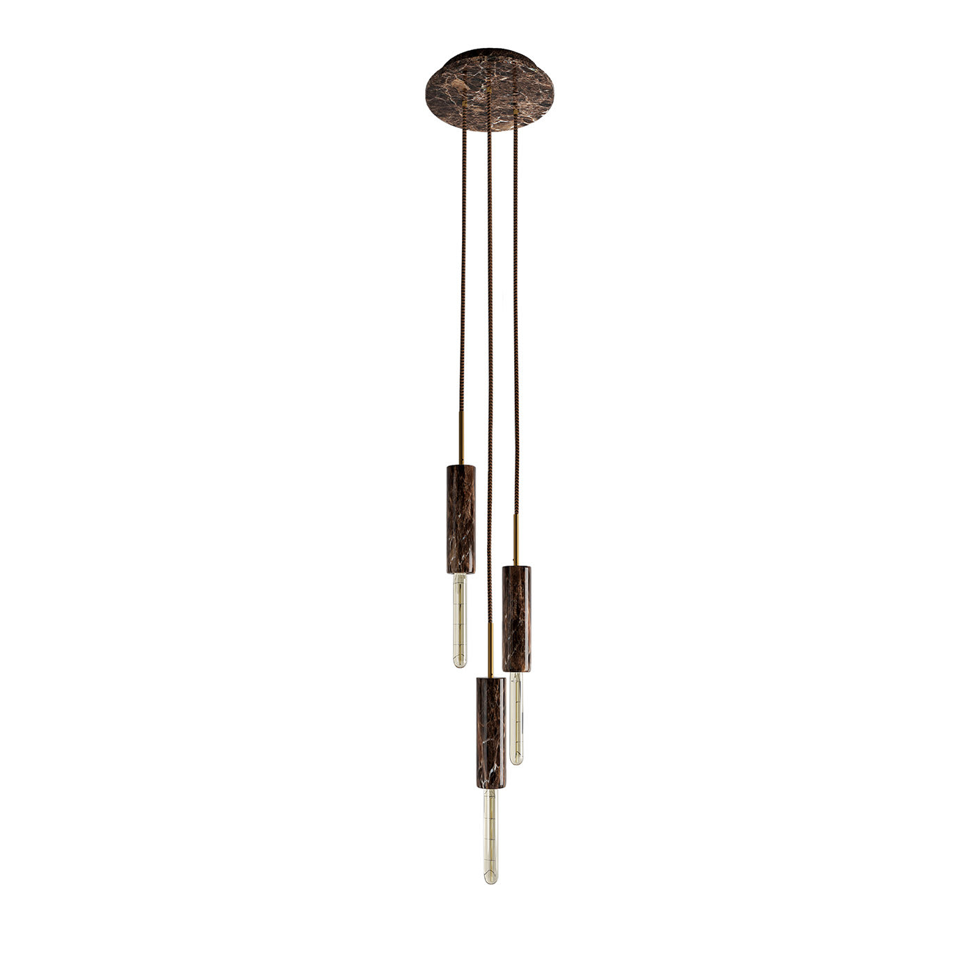Lampadario Jedi a 3 luci Emperador scuro
