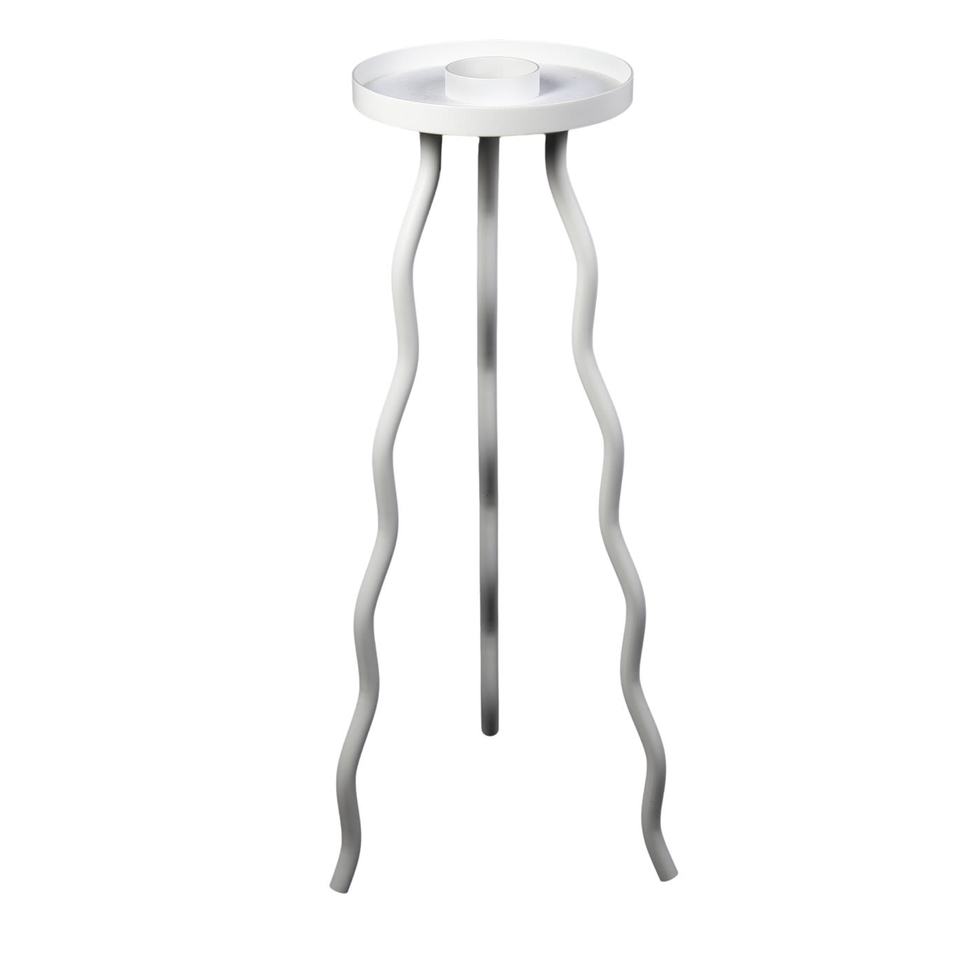 Tremulo Vassoio a tasche vuote bianco con supporto