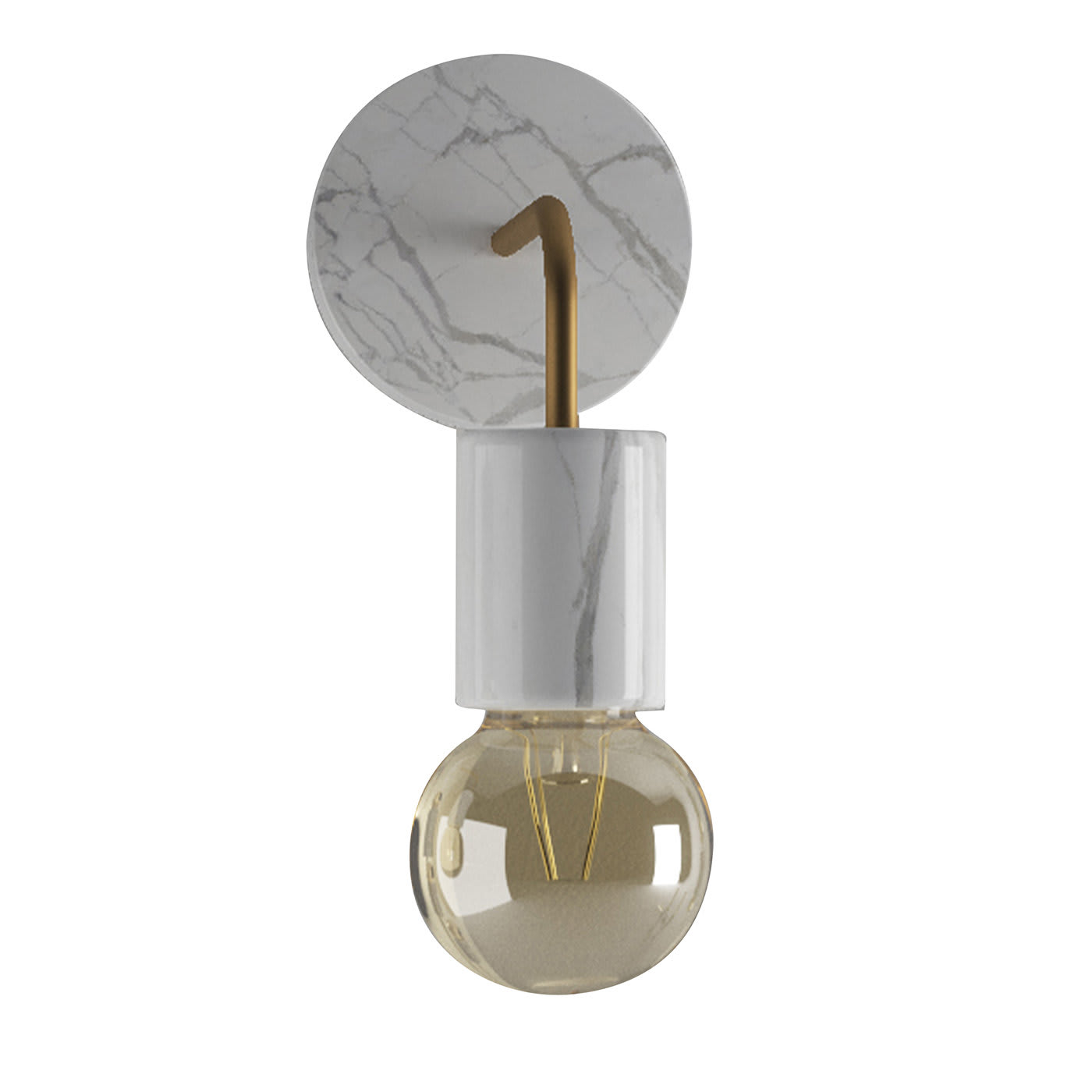 Elegante scendiletto Statuario