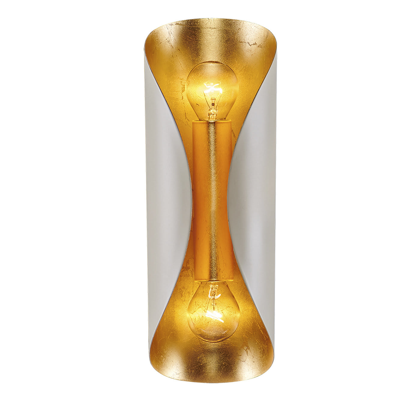 4000/A2 Sconce a 2 luci color taupe e oro