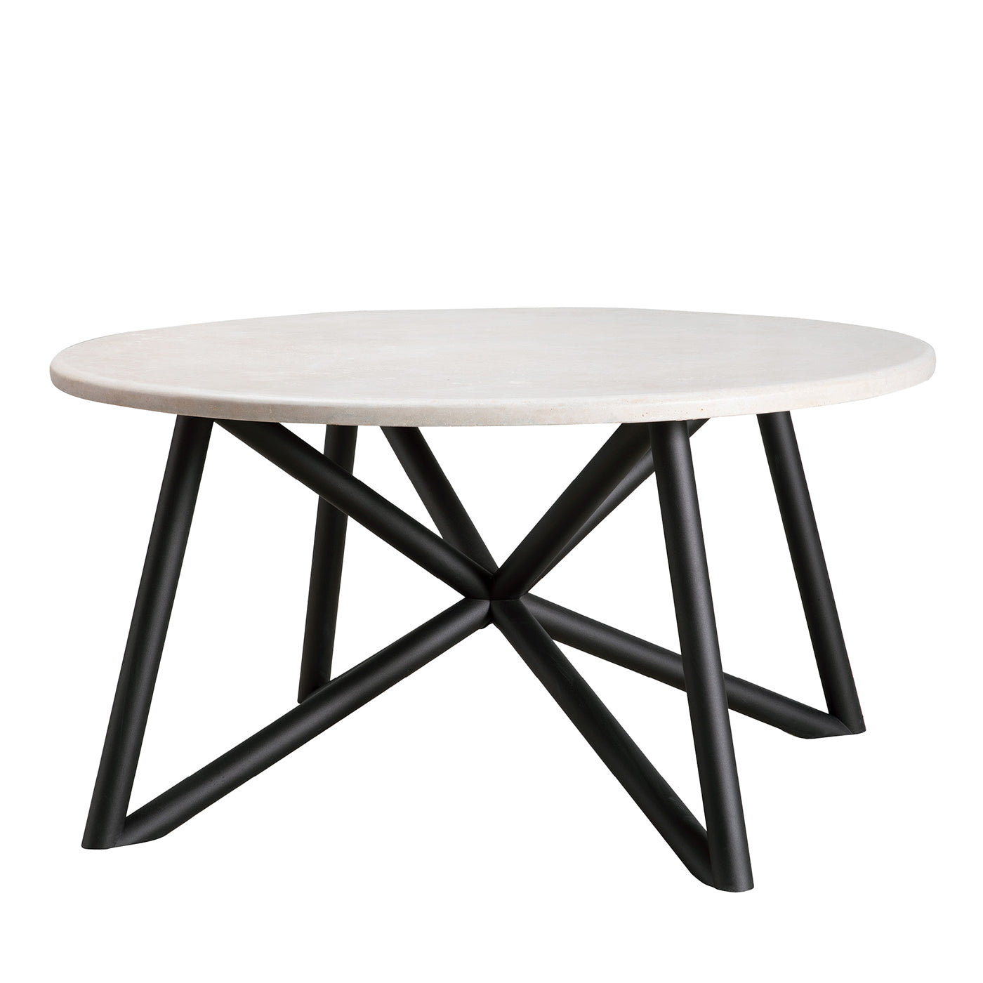 Tavolo da pranzo esterno in travertino beige Uni 150