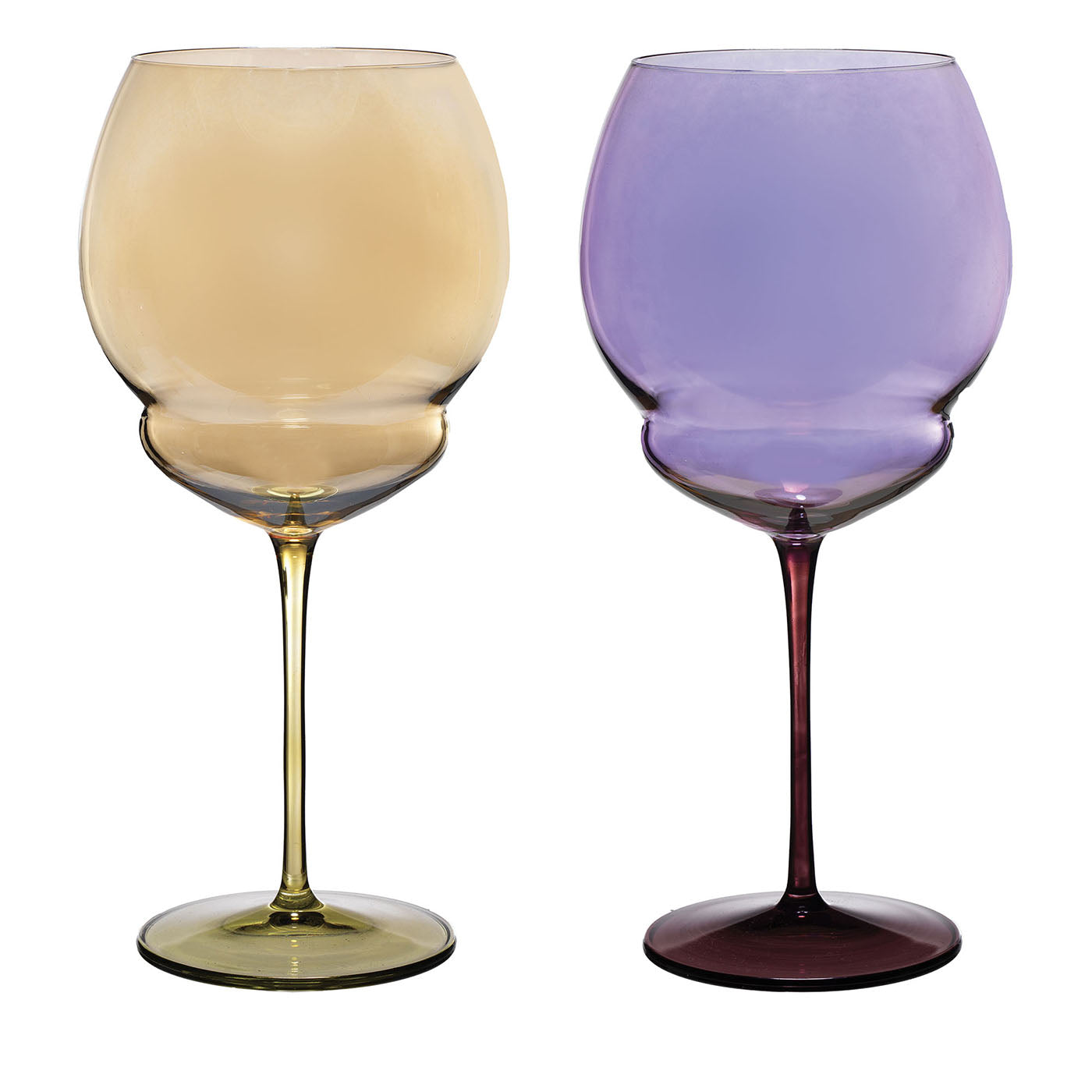 Set di 2 bicchieri da cocktail decorati a mano Suite