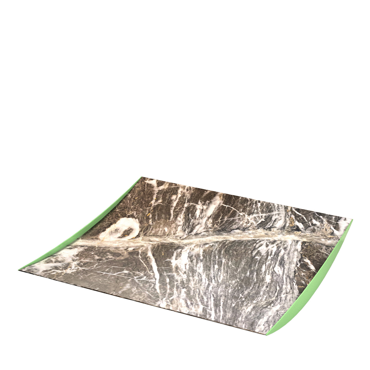 Vassoio Rea in marmo grigio