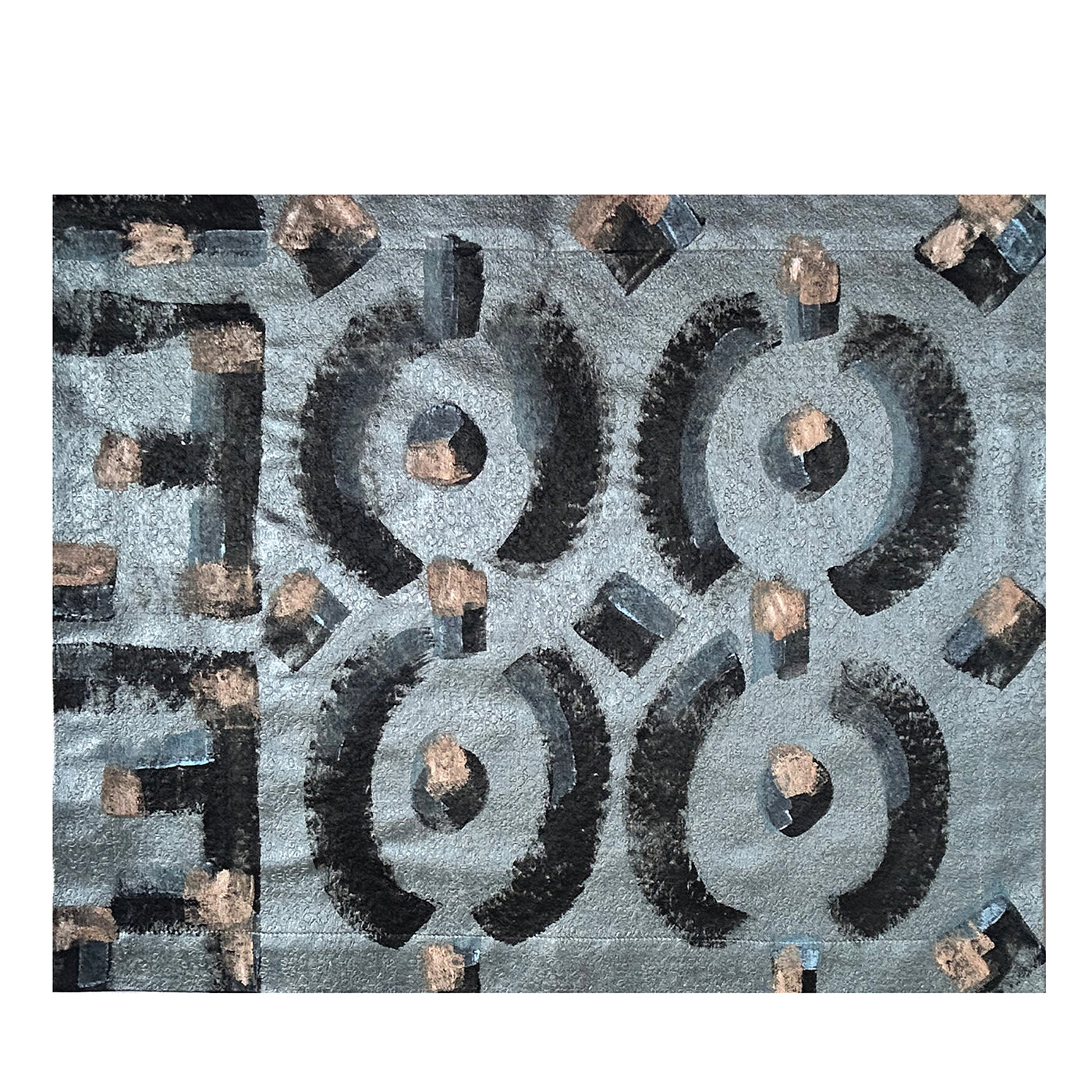 Tovaglietta astratta dipinta a mano della Collezione Canvas No. 2