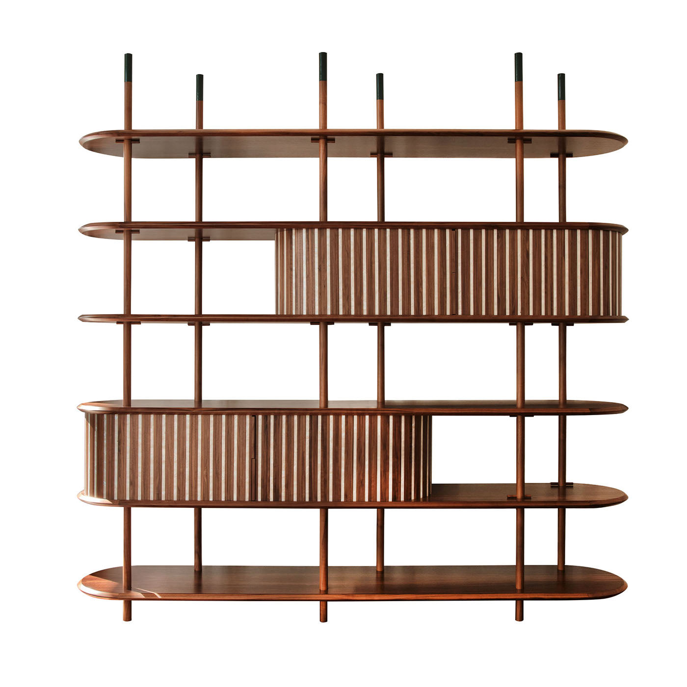 Libreria in Noce della Collezione Pontile in Edizione Limitata