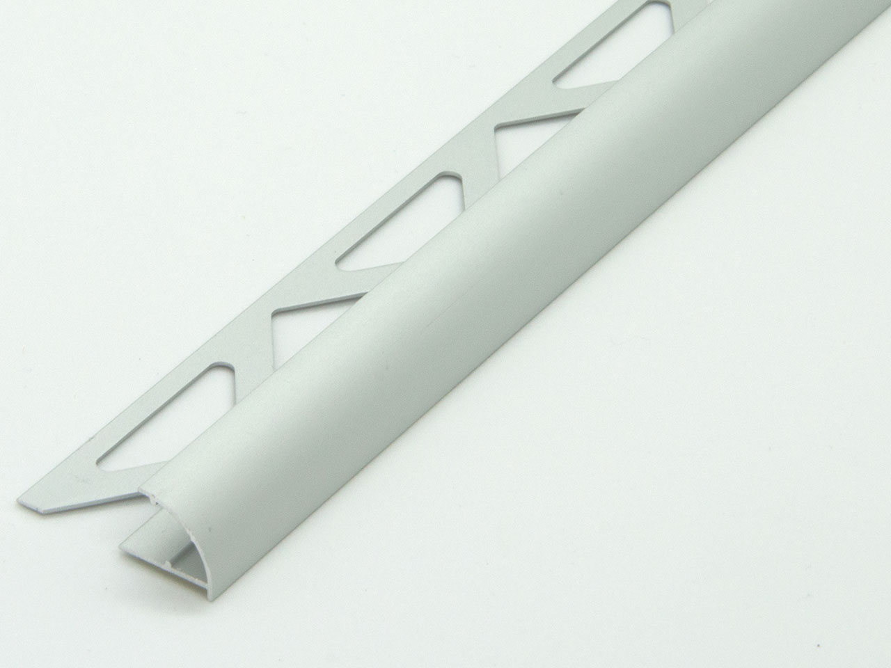 Profilo Angolare Global Round Alluminio Anodizzato Argento 6mm 2,7m-19714