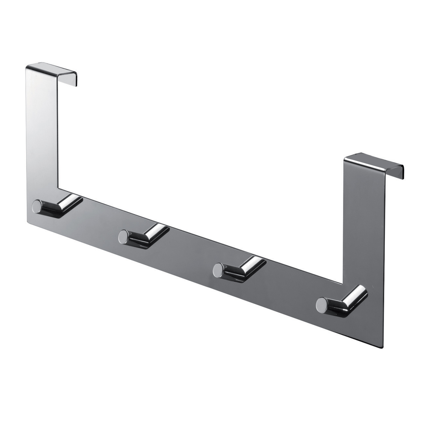 Appendiabiti Morgana multiplo sopraporta da 20 mm - Cromato