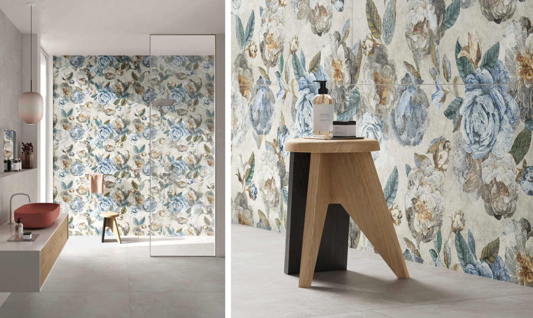 NAXOS ALCHYMIE FLOWERY GREY 60X120-0133481