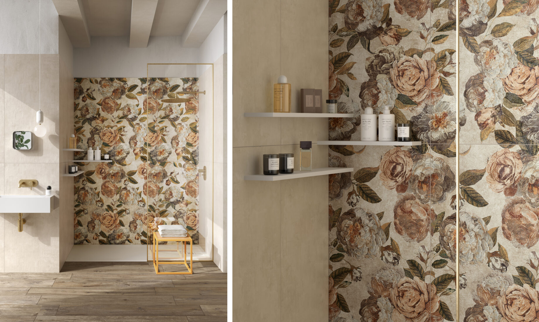 NAXOS ALCHYMIE FLOWERY BEIGE 60X120-0133483