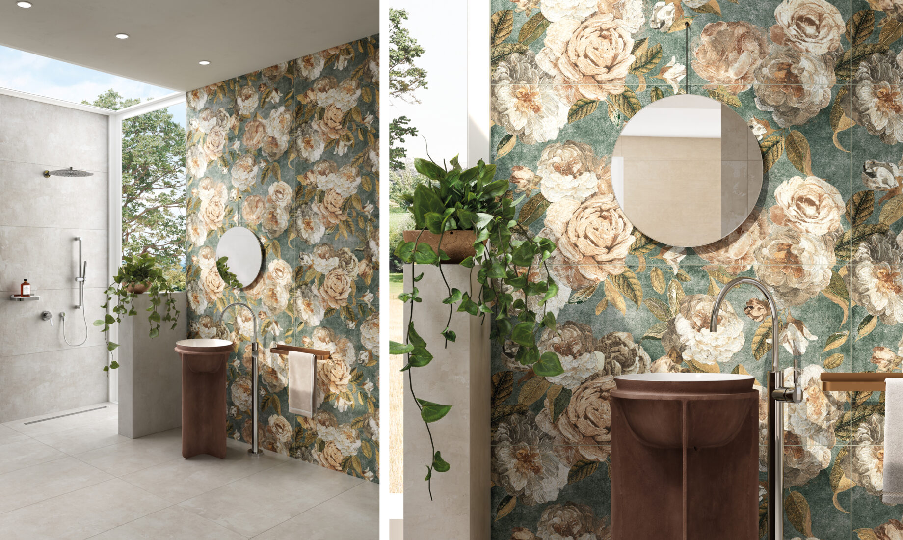 NAXOS ALCHYMIE FLOWERY GREEN 60X120-0133482