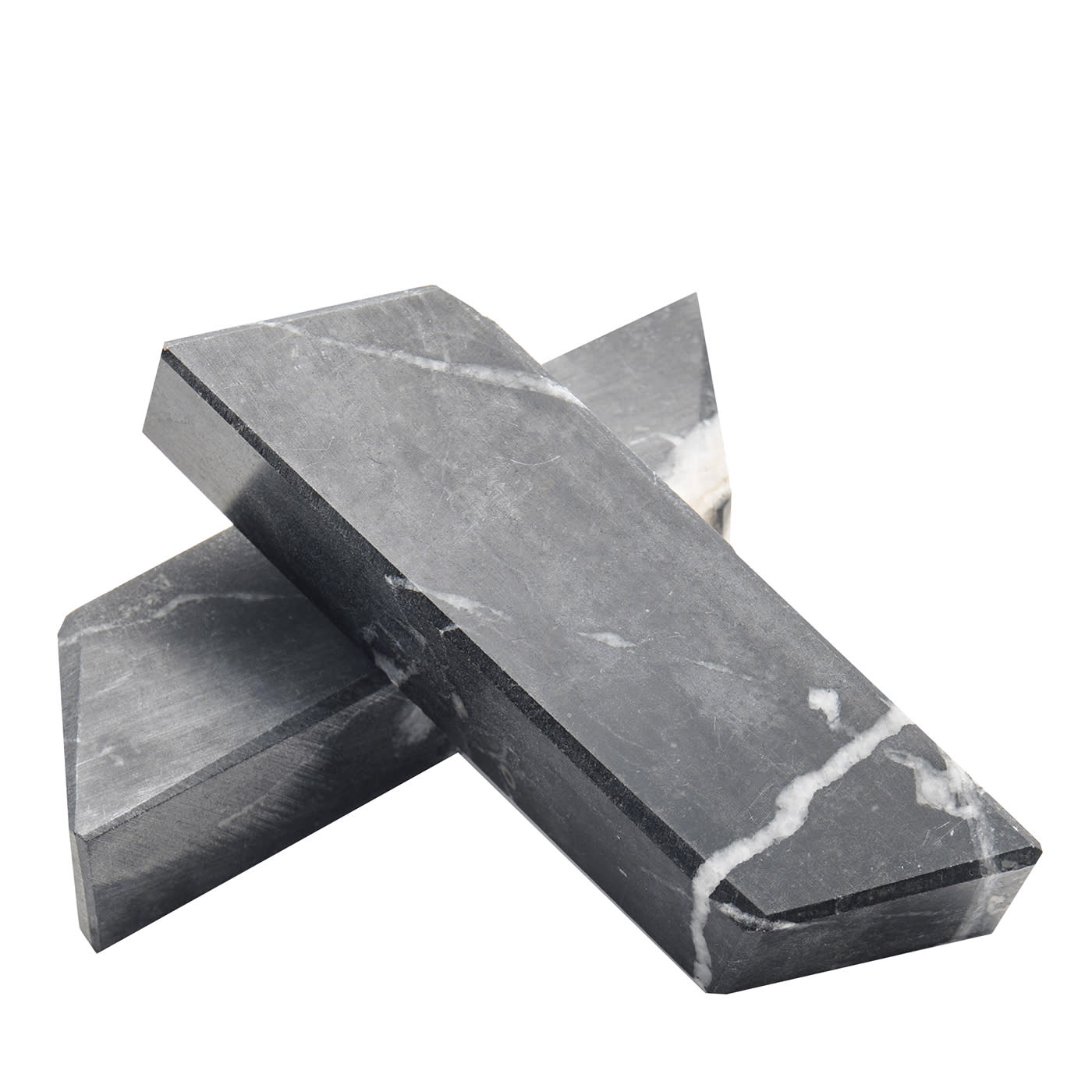 Set di 4 poggiaposate Nero Marquinia