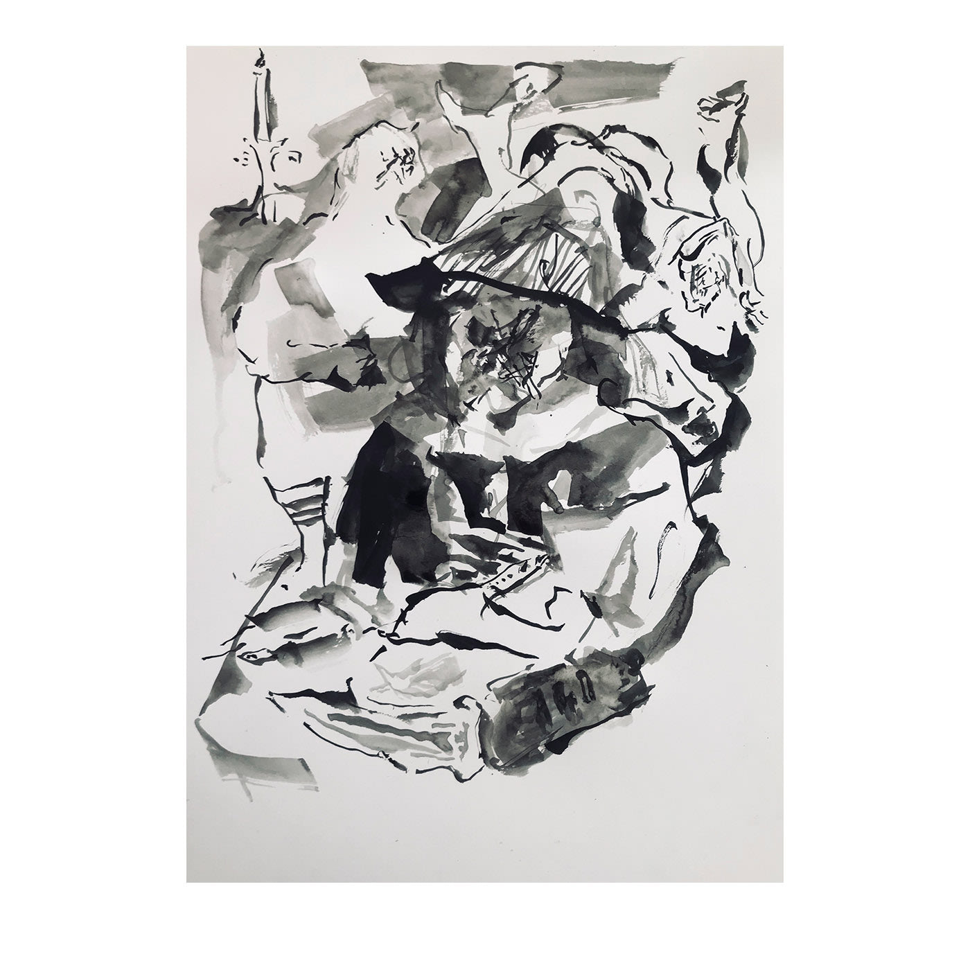 Inchiostro su carta senza titolo #1