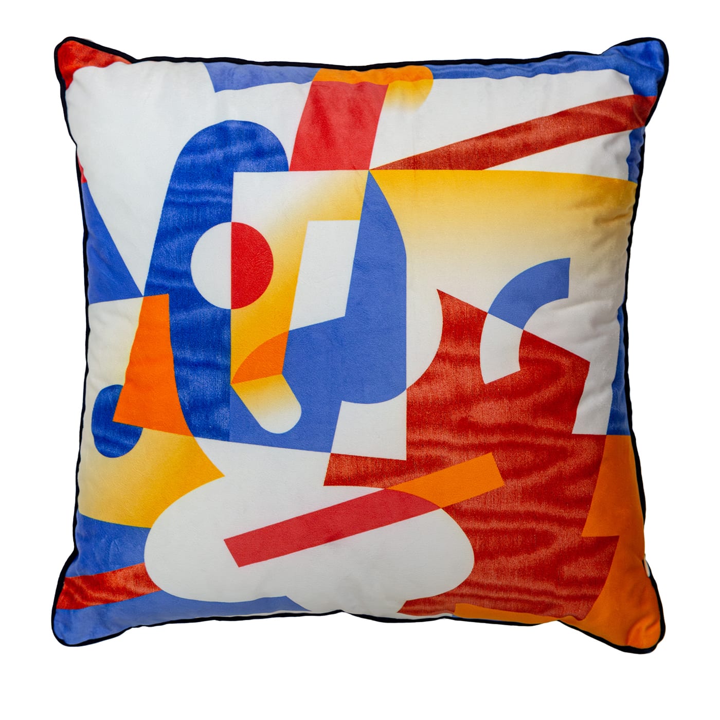 Alchimie cuscino in velluto con decoro astratto #2