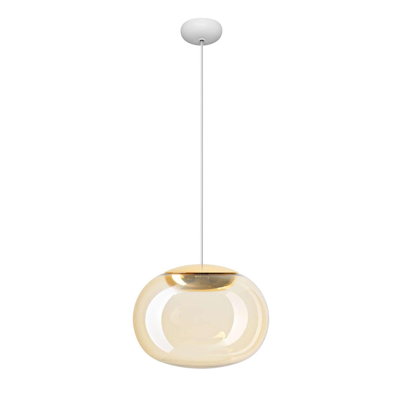 Lampada a sospensione La Mariée P Gold