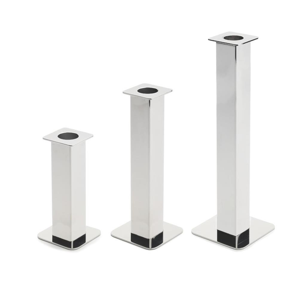 CRESIA							 							PORTACANDELA SQUADRATA