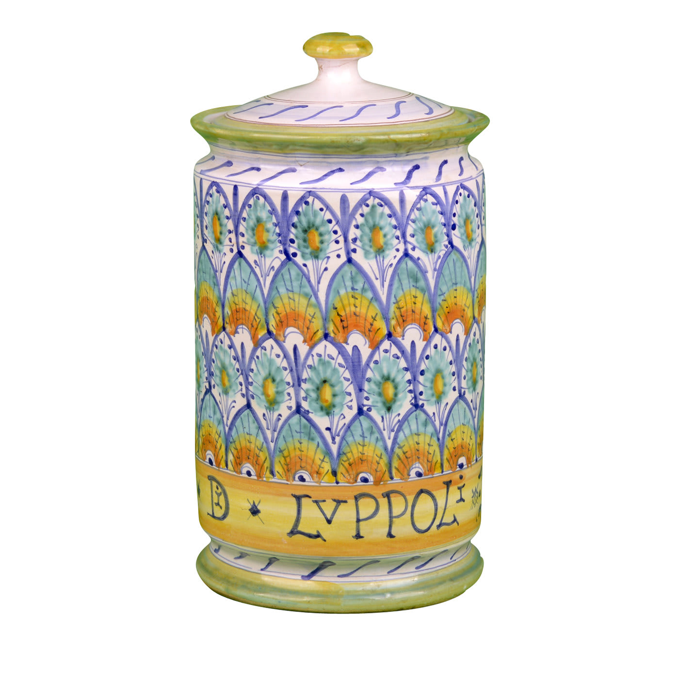 Vaso Penna Di Pavone