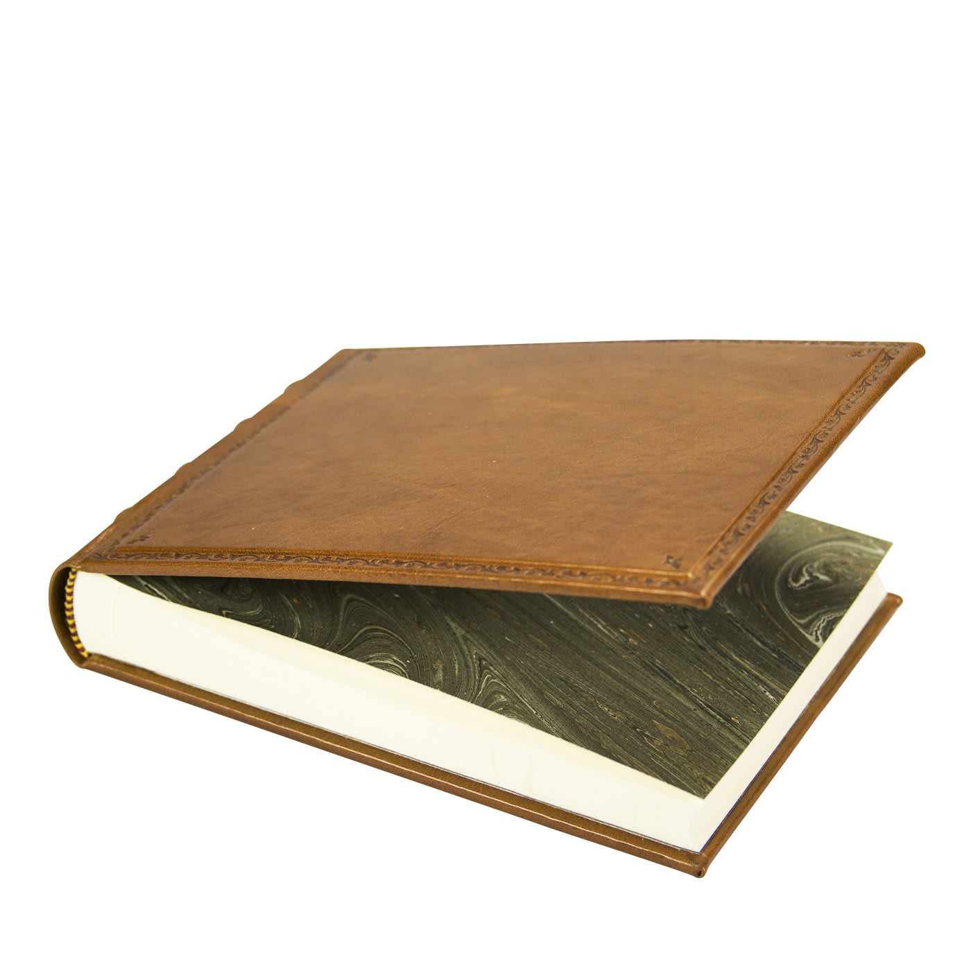 Cornice Floreale Album piccolo in pelle