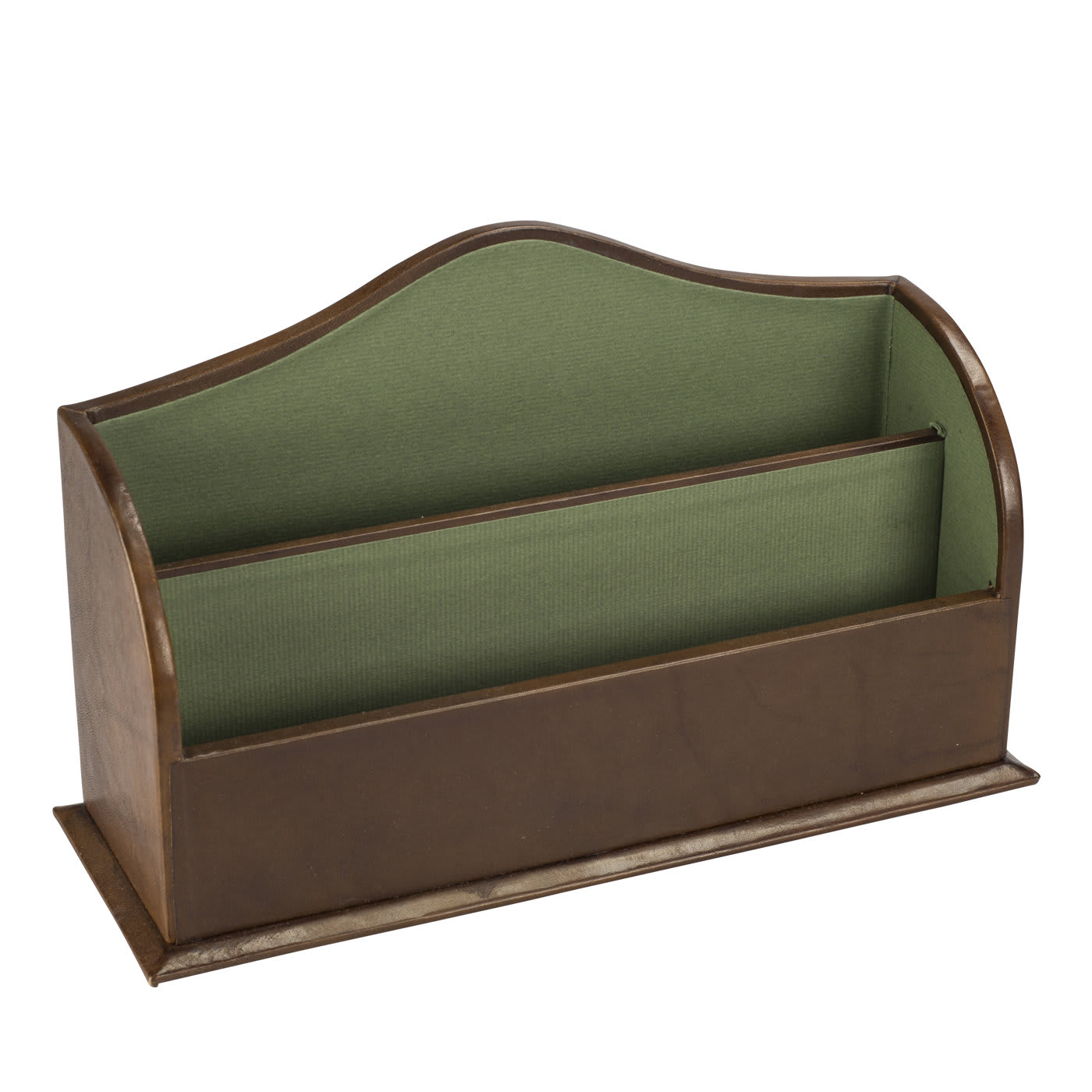 Vassoio in pelle per archiviazione