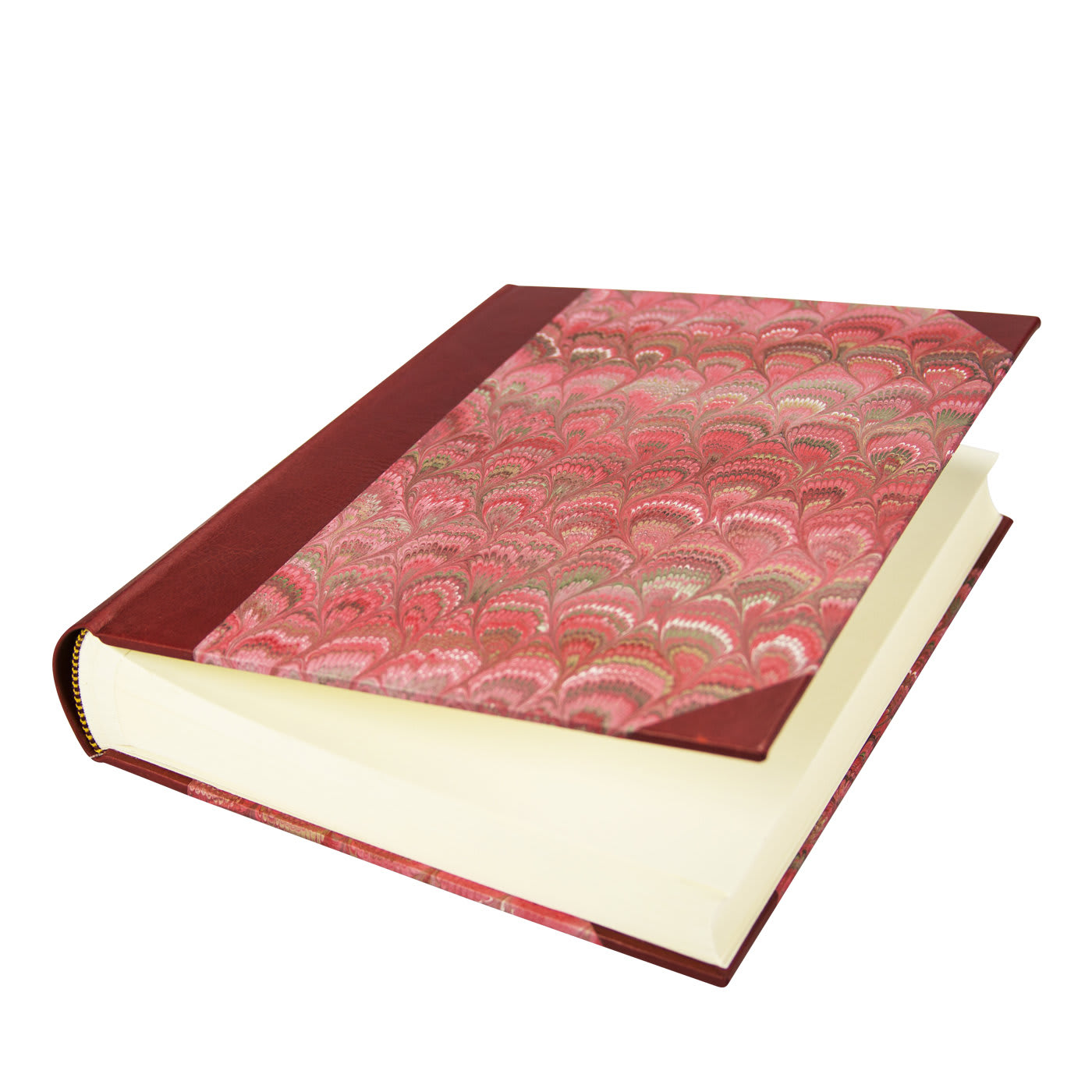 Album medio Pavoni in carta e pelle