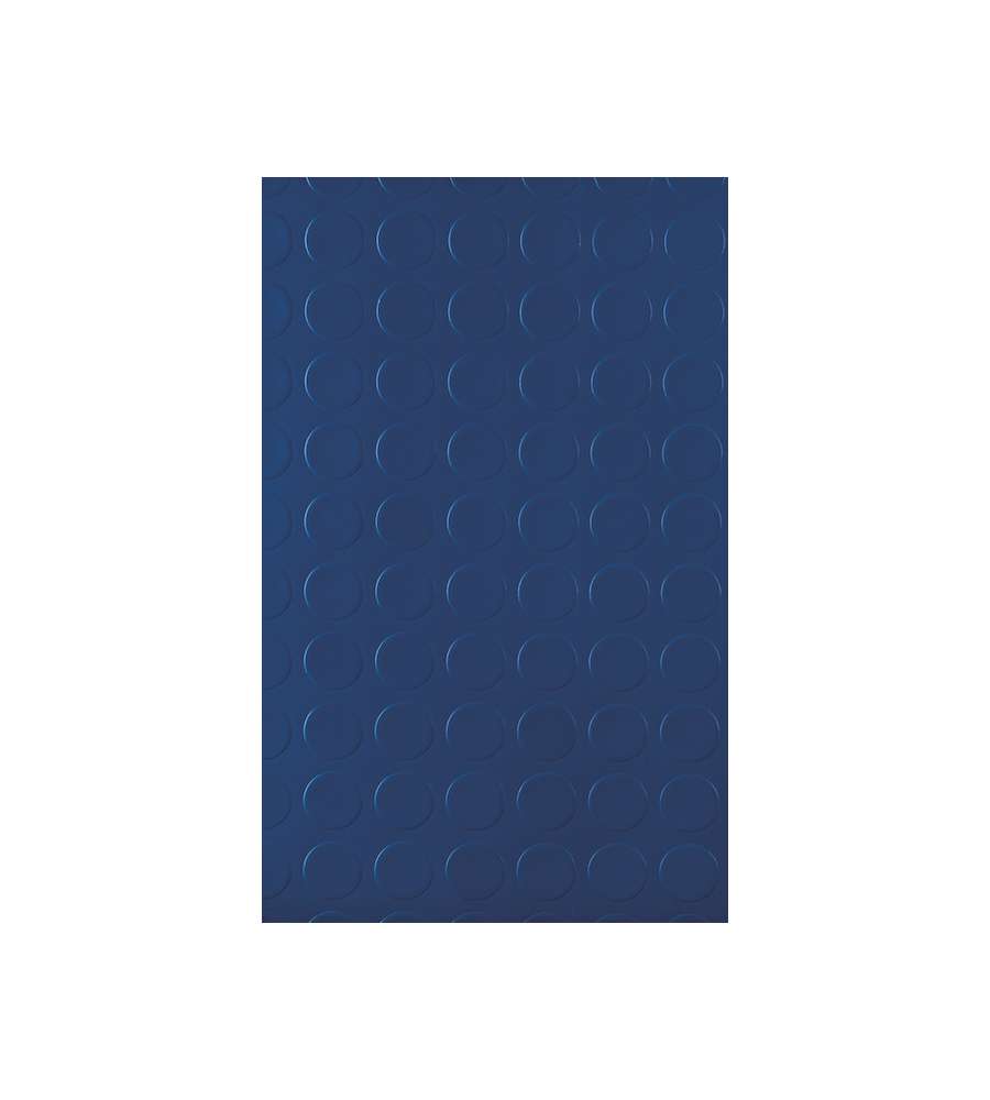 Kobel Pavimento PVC Blu con Rilievo Bollo - 100cm