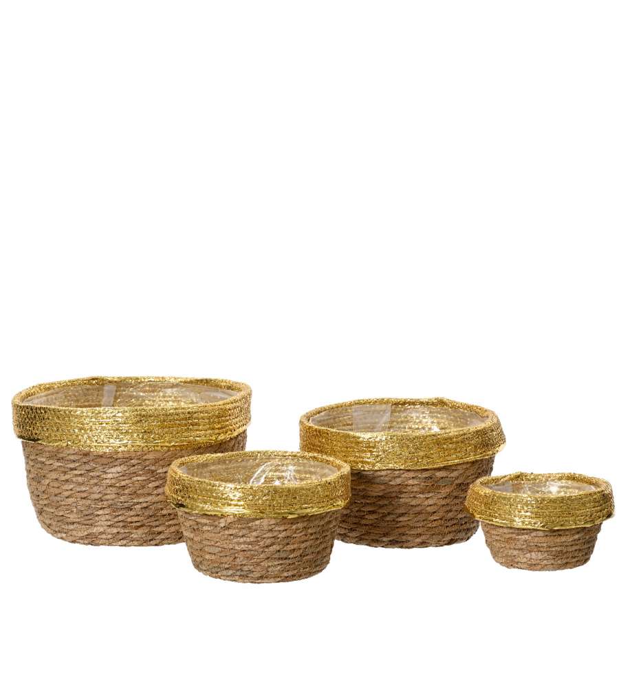 Cesta multiuso gold grande medio