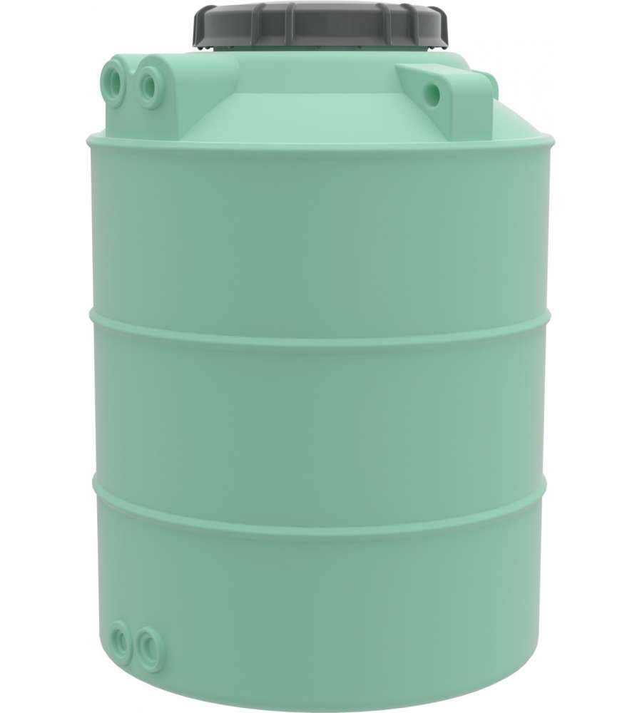 Serbatoio verticale in polietilene per riserva acqua NSV 300 Litri - Altezza 97cm